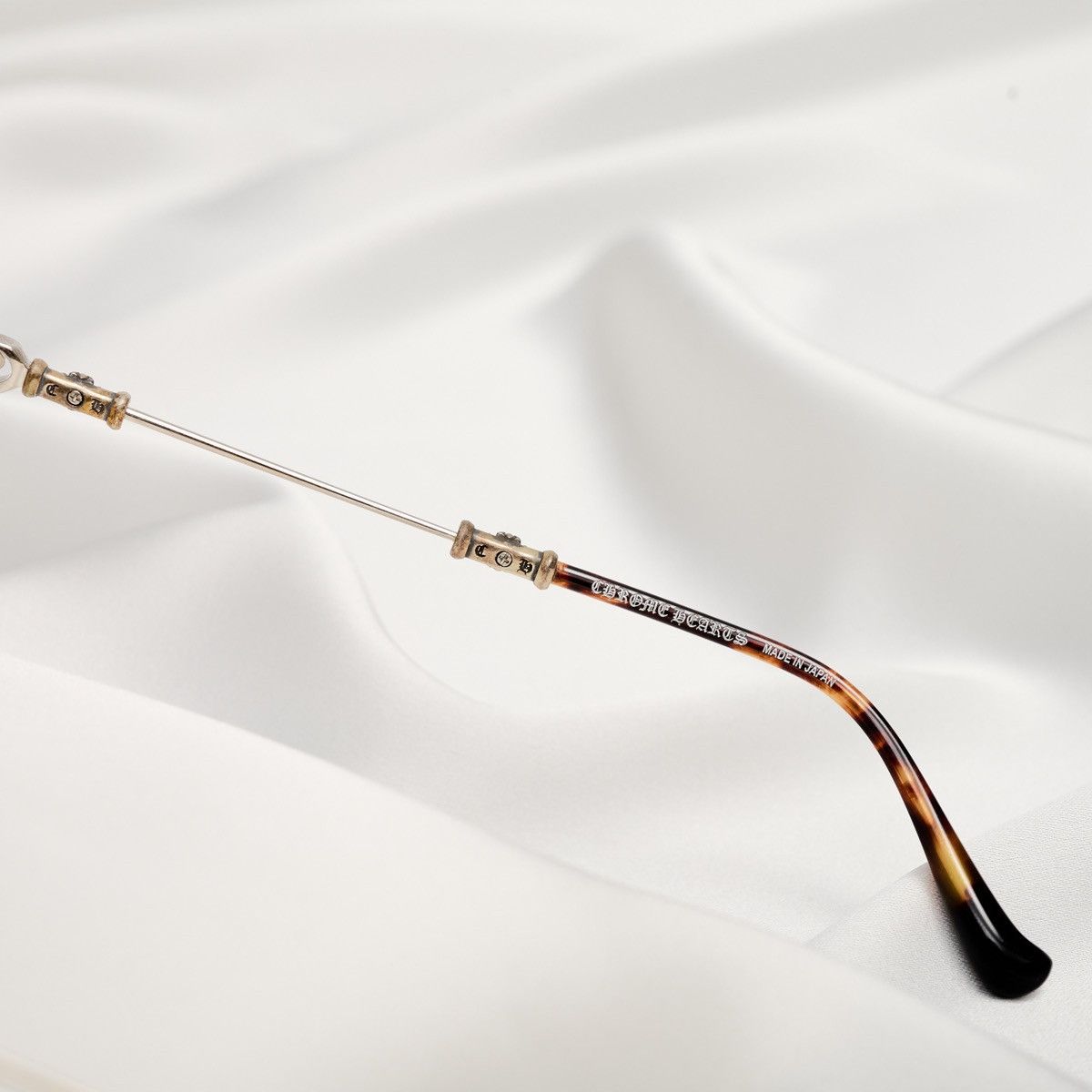 Chrome Hearts CHROME HEARTS BUBBA - A SHINY SILVER - PLASTIC GLASSES Size ONE SIZE - 4 Thumbnail