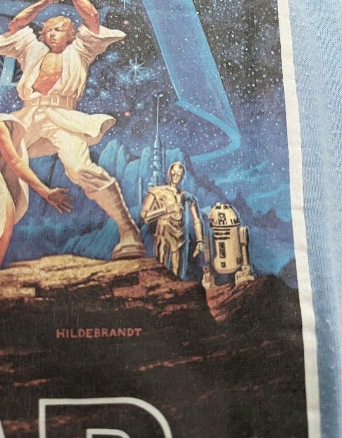 Star Wars VINTAGE LATE 70s STAR WARS TSHIRT COPYRIGHT 1977 Size US S / EU 44-46 / 1 - 3 Thumbnail