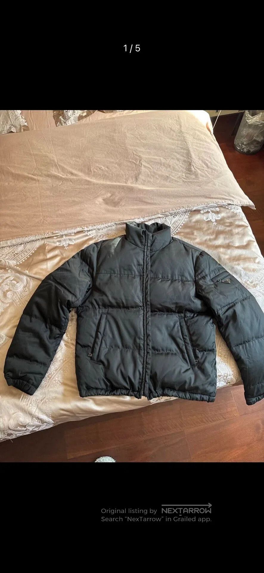Prada Prada Down Coat in Size 50. Size US M / EU 48-50 / 2 - 1 Thumbnail