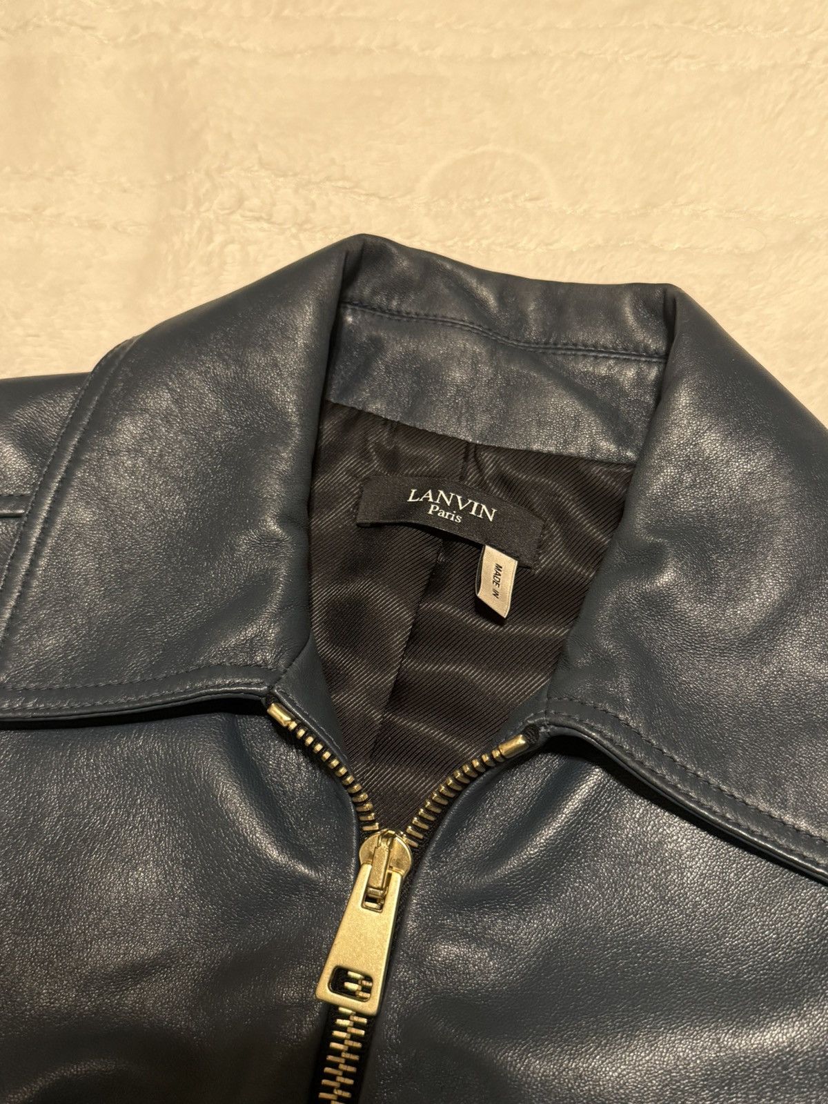 Lanvin Lanvin Leather Jacket Size XS / US 0-2 / IT 36-38 - 2 Thumbnail