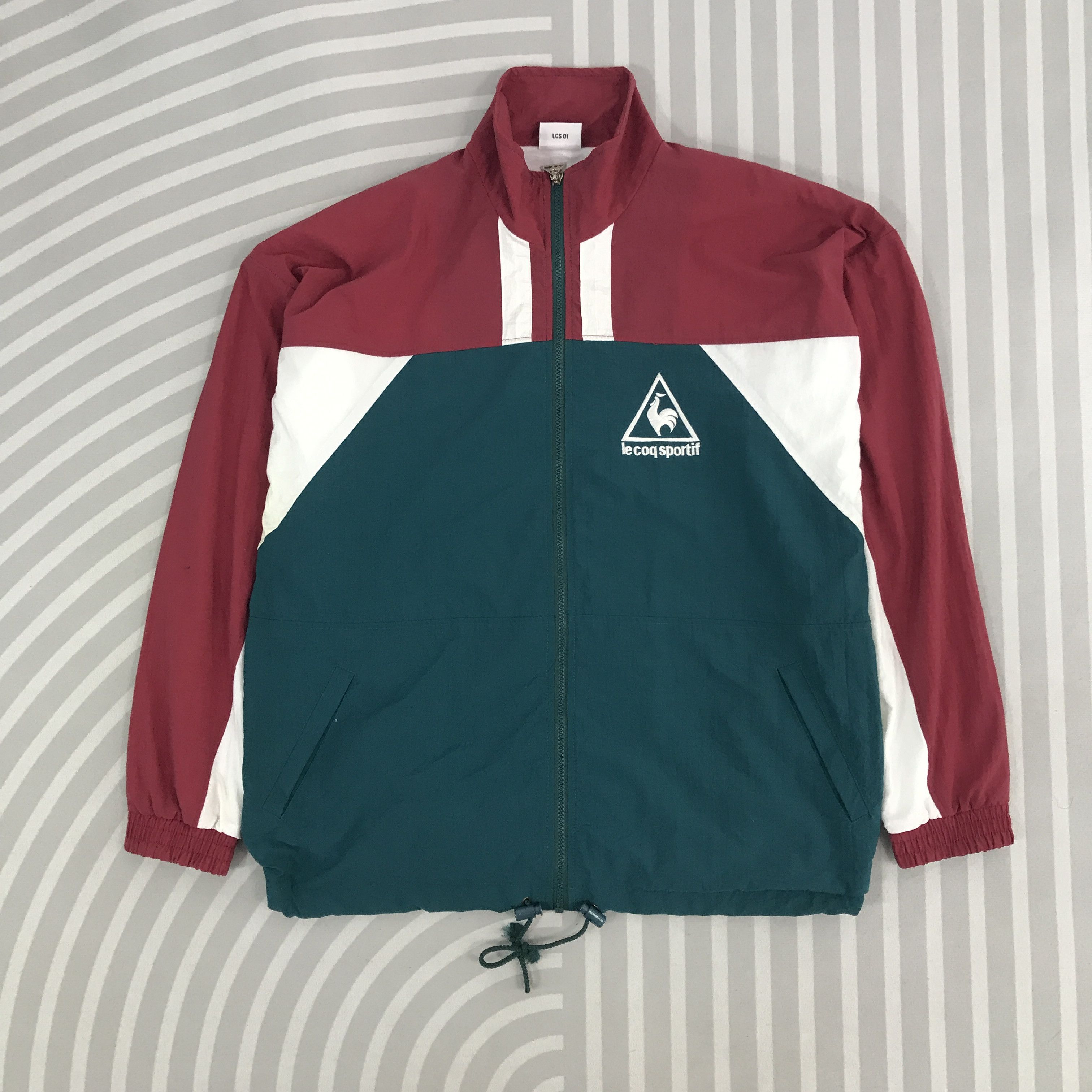 Le Coq Sportif × Vintage Vintage Le coq sportif Multicolour jacket Size US L / EU 52-54 / 3 - 2 Thumbnail