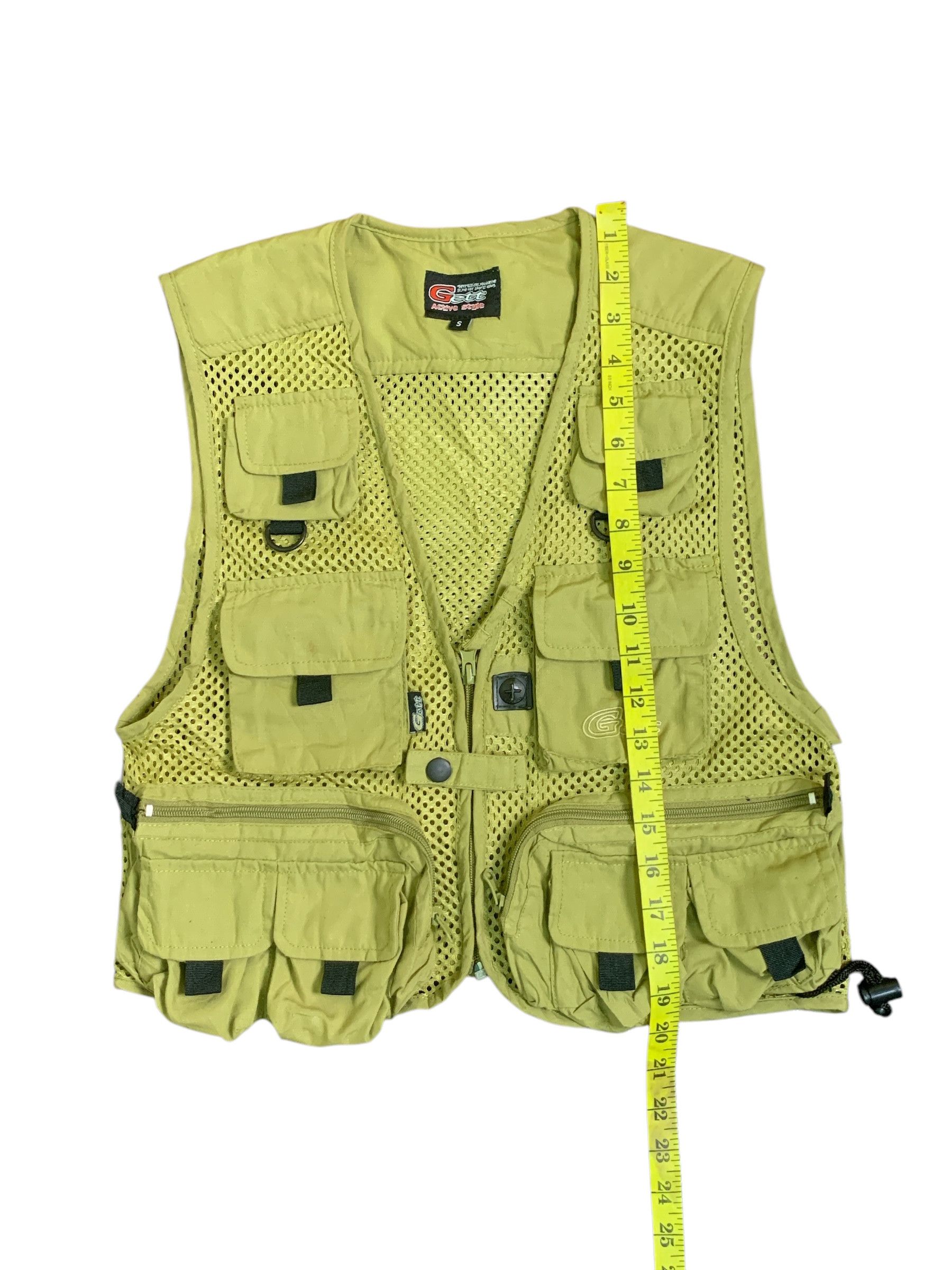Japanese Brand Rare Design Gett Active Style Vests Size US S / EU 44-46 / 1 - 10 Thumbnail