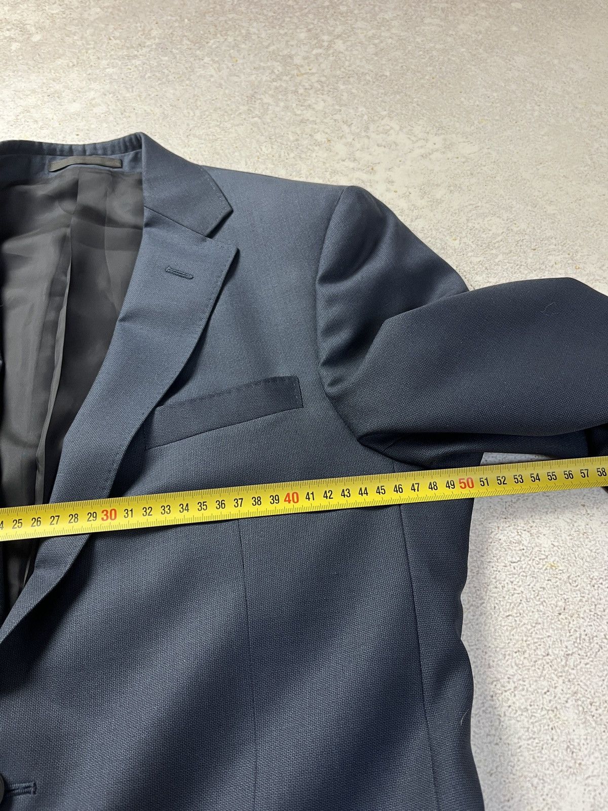 Z Zegna Z Zegna Suit Mens 50R Navy Blue 2 Button Turati Wool Pants Size 50R - 15 Thumbnail