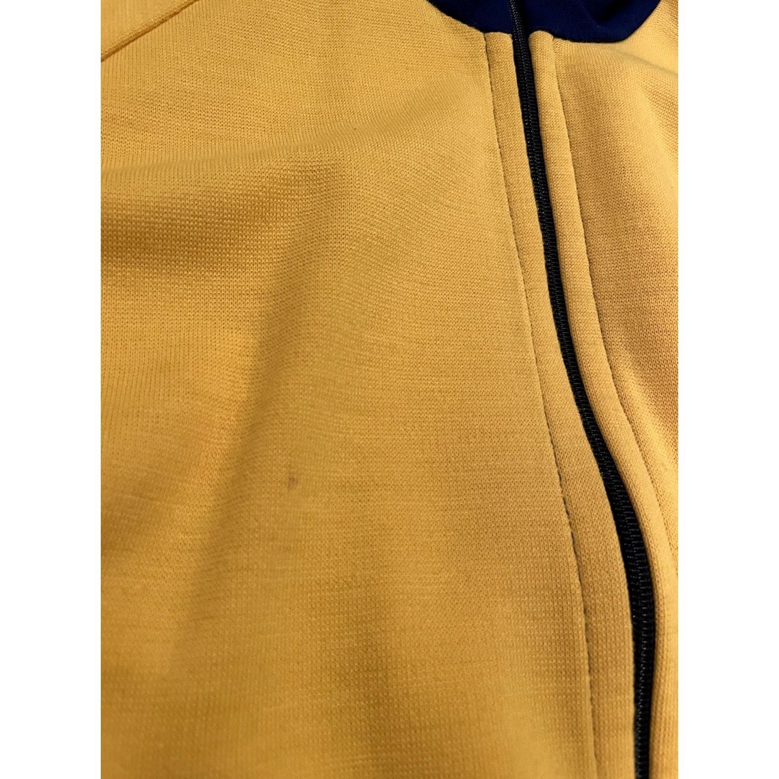 Vintage VINTAGE Court Casuals Jacket M Yellow Striped 80s Windbreaker US Made Mens Medium Size US 31 - 5 Thumbnail