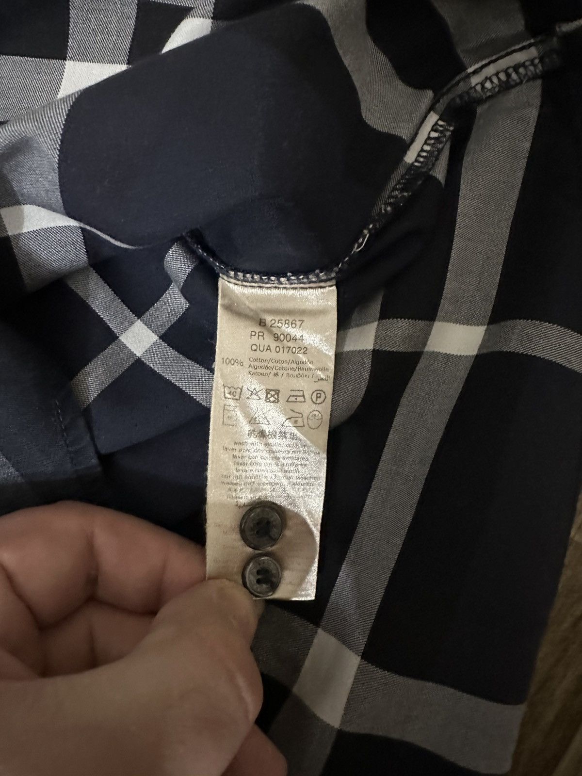 Burberry Burberry kids shirt size 6Y blu Size US XXS / EU 40 - 6 Thumbnail