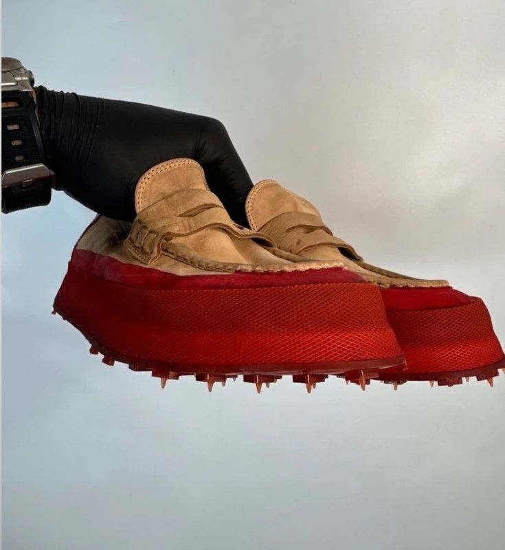 Shoto Shoto Loafer Red Sole Size 36.5 Size US 5 / EU 37 - 3 Thumbnail