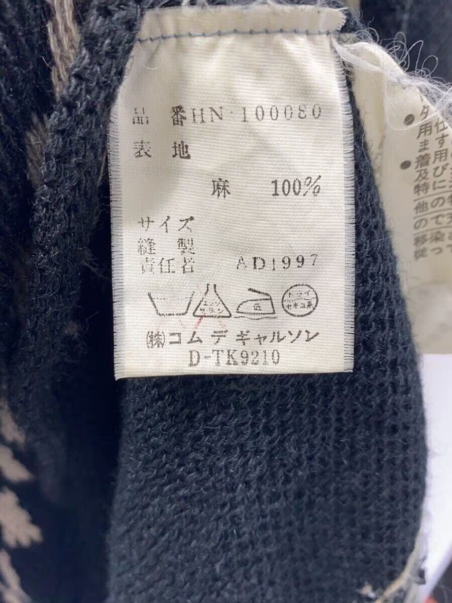 Comme des Garcons Homme 1997 Pattern Linen Knit Sweater Size US M / EU 48-50 / 2 - 3 Thumbnail