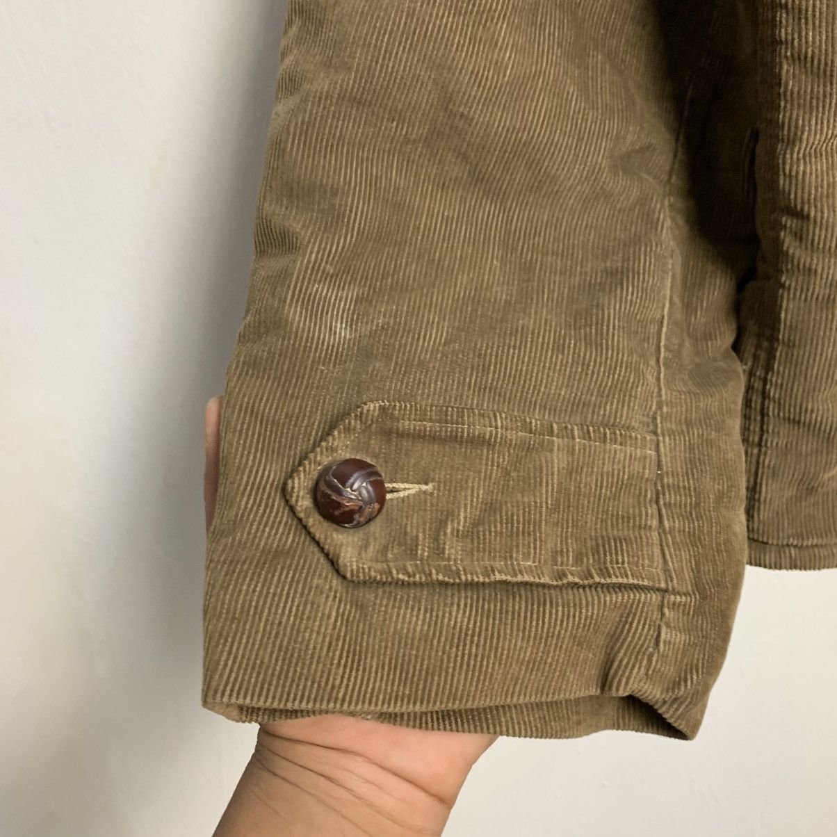 Bape Vintage Bathing Ape Corduroy Jacket Polarfleece Size US XL / EU 56 / 4 - 16 Thumbnail