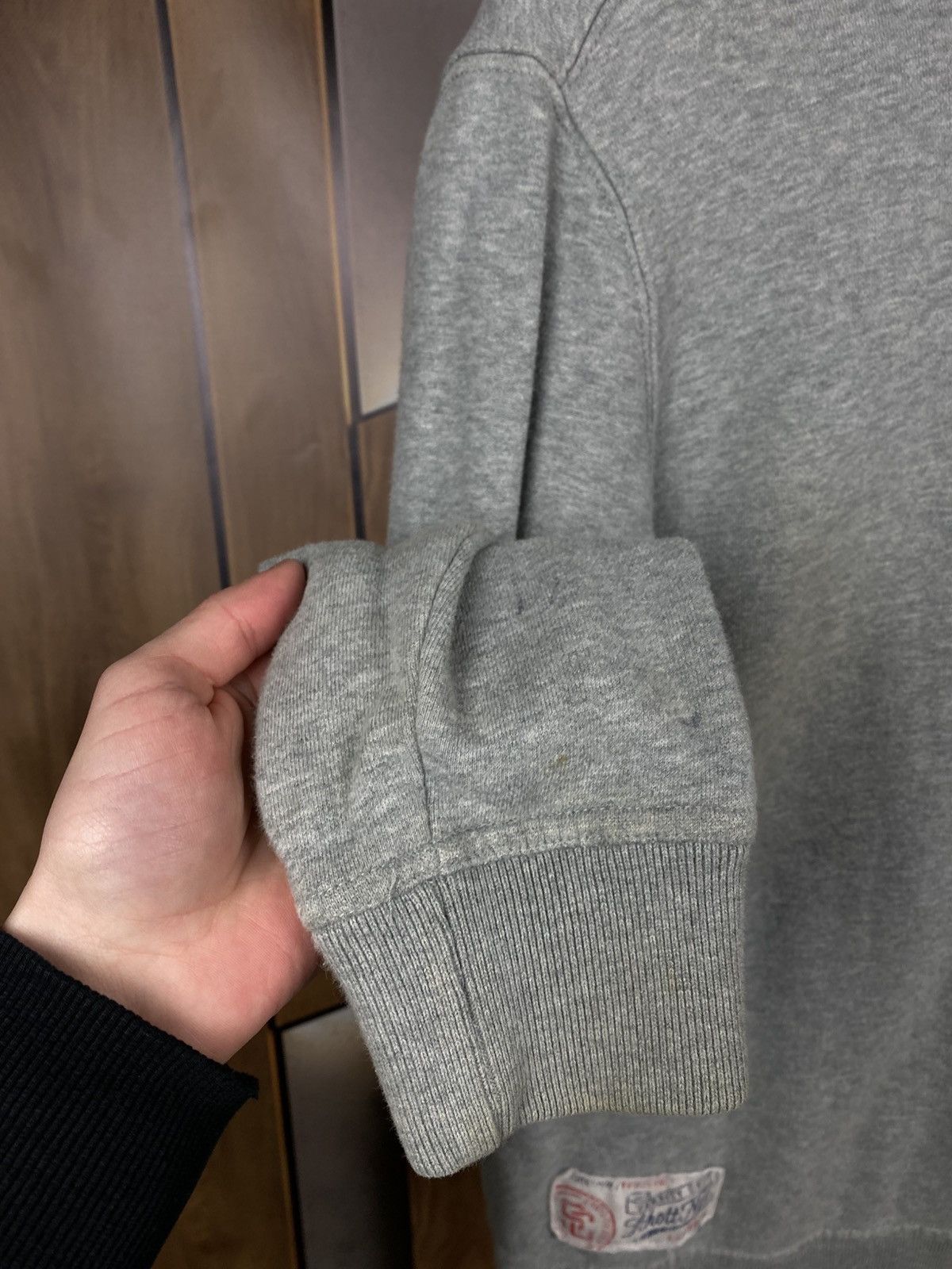 Schott 🔥Vintage Sweatshirt Zip Up 1/3 Schott N.Y.C. VTG Tee🔥 Size US M / EU 48-50 / 2 - 2 Thumbnail