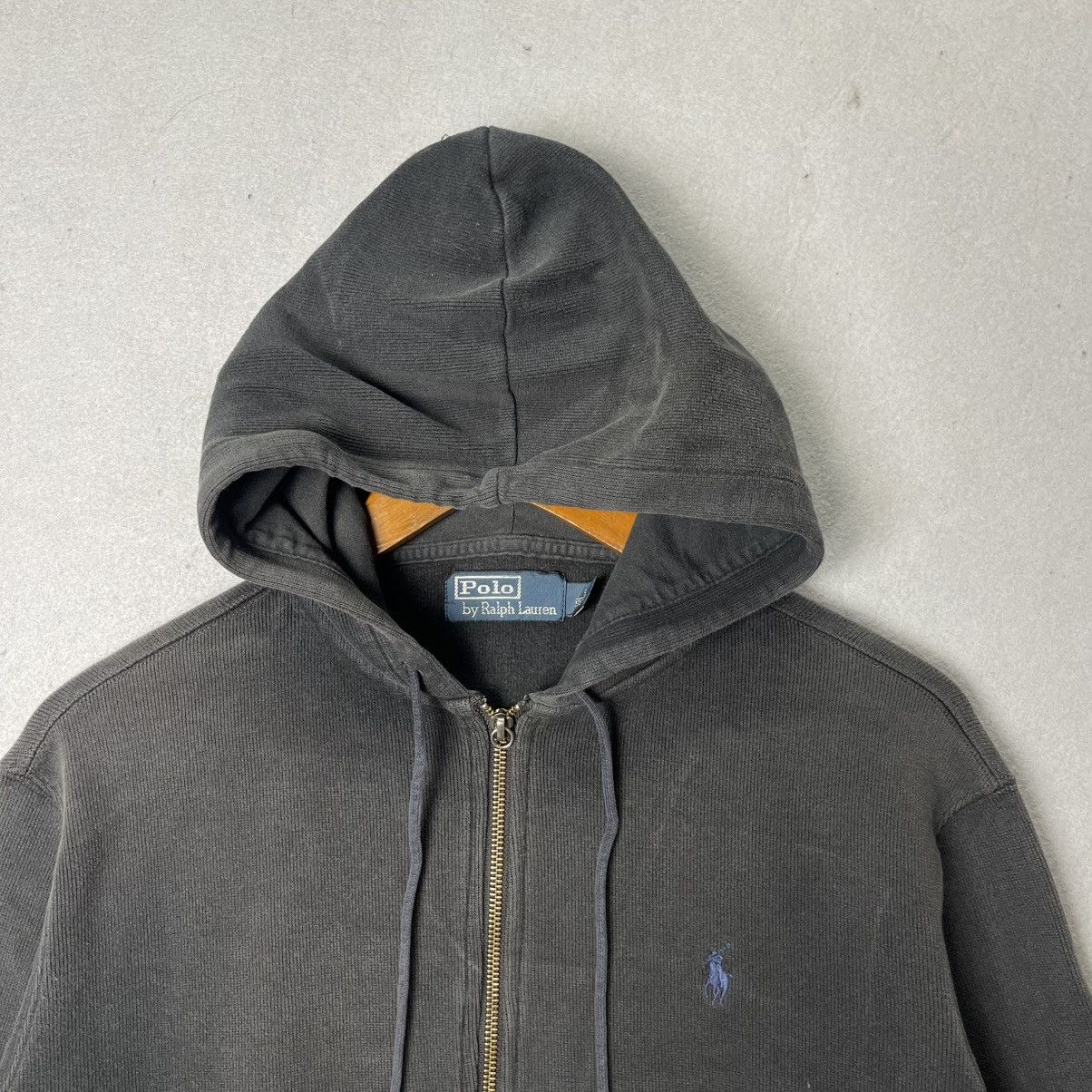 Polo Ralph Lauren Vintage Polo Ralph Lauren Faded Zip Hoodie Size US S / EU 44-46 / 1 - 2 Thumbnail