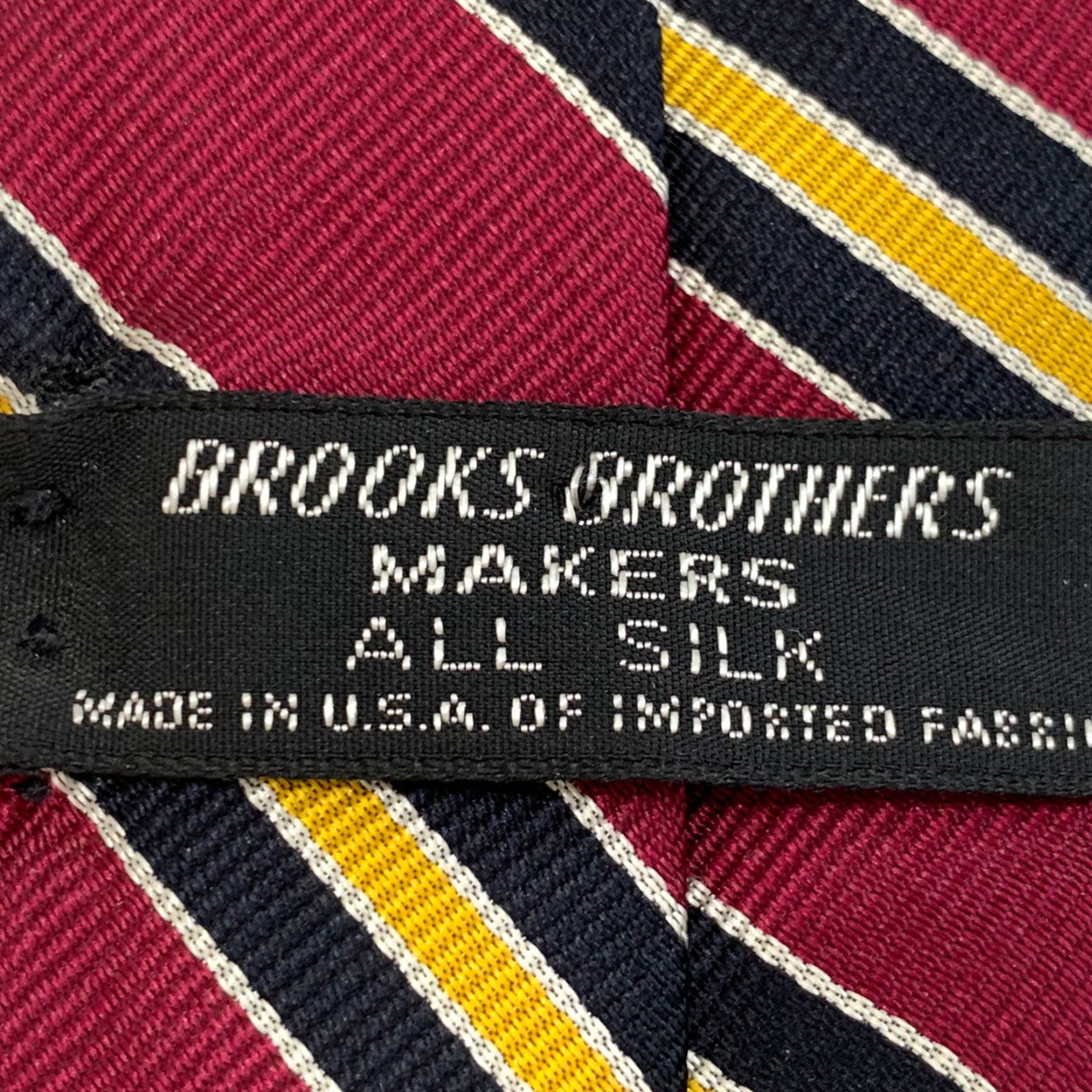 Brooks Brothers Brooks Brothers Makers Necktie Tie Pure Silk Multicolor Men's Tie, Pre-owned Size ONE SIZE - 3 Thumbnail