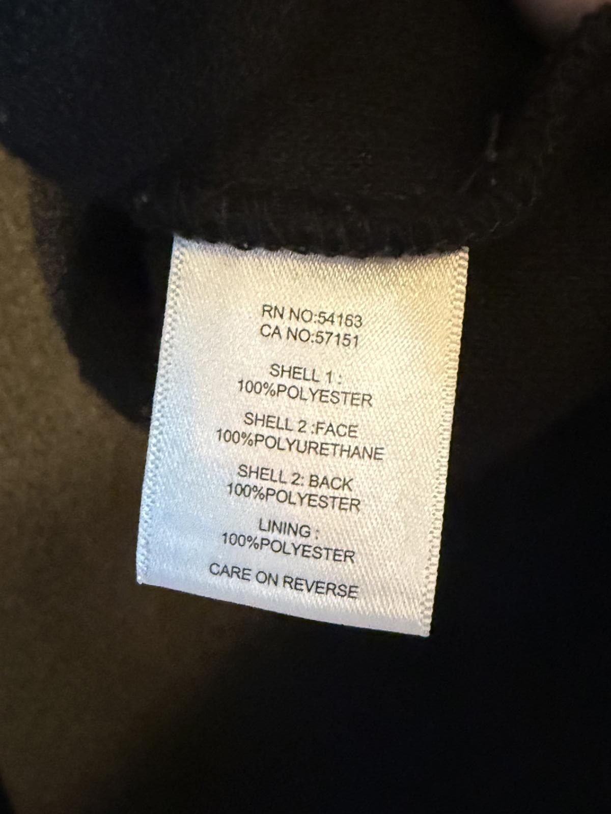 Other Marc New York Coat w/ Faux Leather Trim Size L / US 10 / IT 46 - 4 Thumbnail