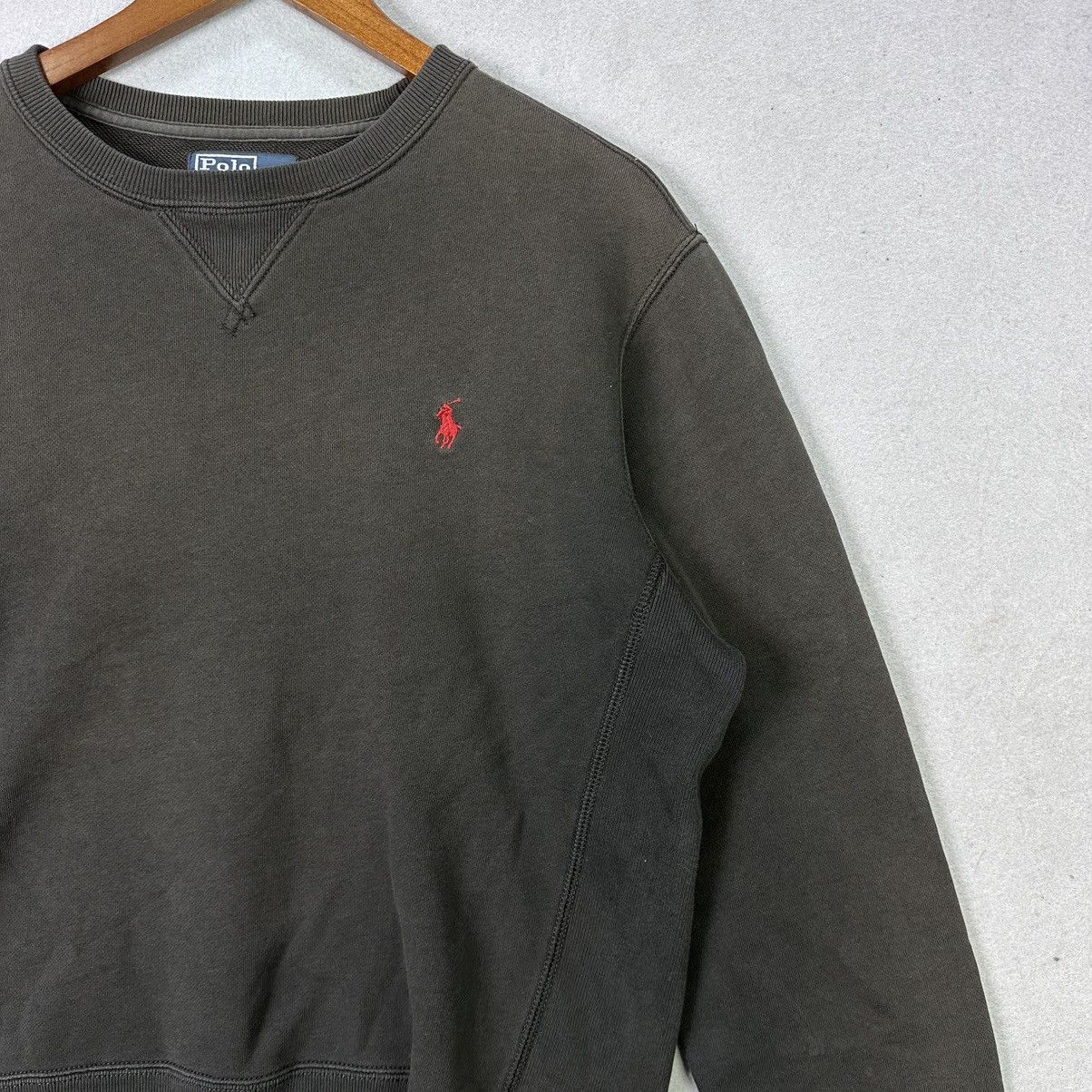 Polo Ralph Lauren Vintage Polo Ralph Lauren Sweatshirt Sun Faded Small Pony Size US L / EU 52-54 / 3 - 2 Thumbnail