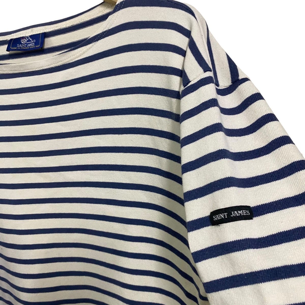 Saint James Vintage Saint James Longsleeve Shirt Size US L / EU 52-54 / 3 - 7 Thumbnail