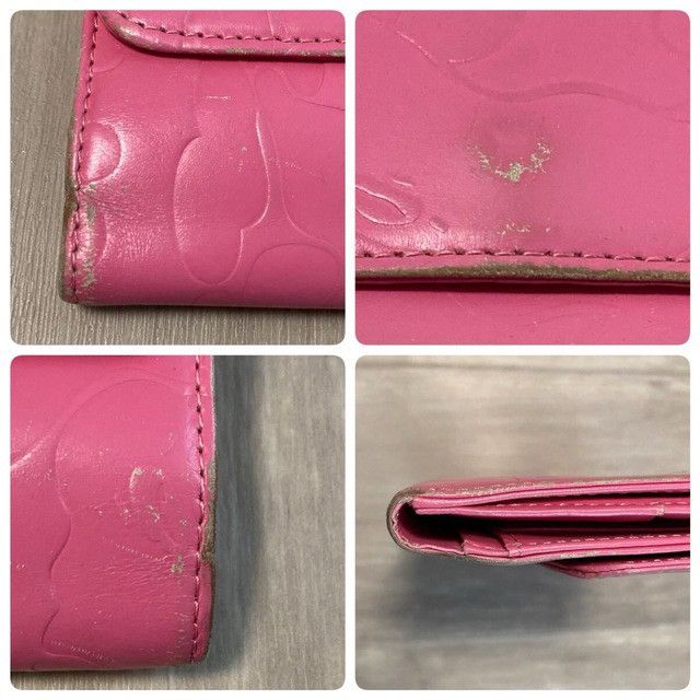 Bape BAPE CAMO embossed leather wallet pink a bathing ape NIGO Size ONE SIZE - 9 Thumbnail