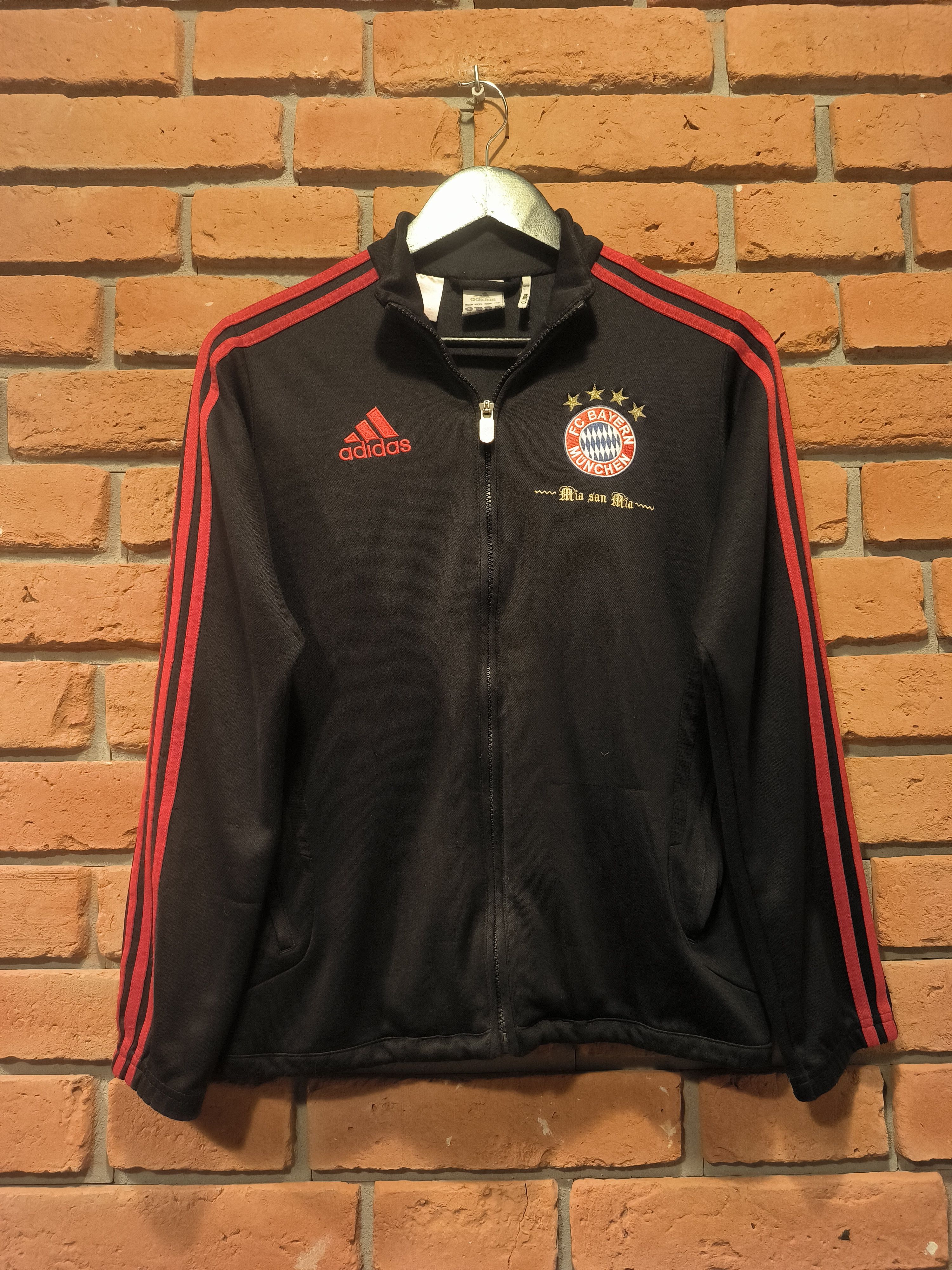 Adidas Adidas Bayern Monachium Zip Jacket Tracksuit 2011/12 Size US S / EU 44-46 / 1 - 1 Thumbnail