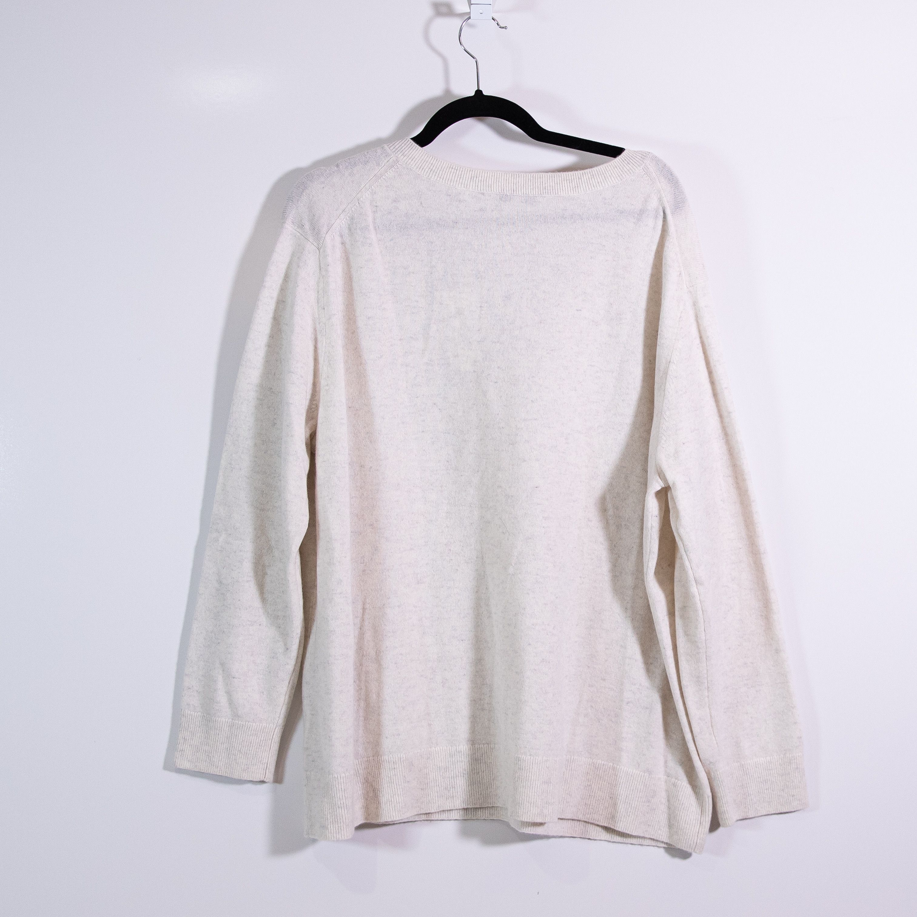 Vince NEW Vince Women's 100% Cashmere Ribbed Size XXL / US 16-18 / IT 52-54 - 4 Thumbnail