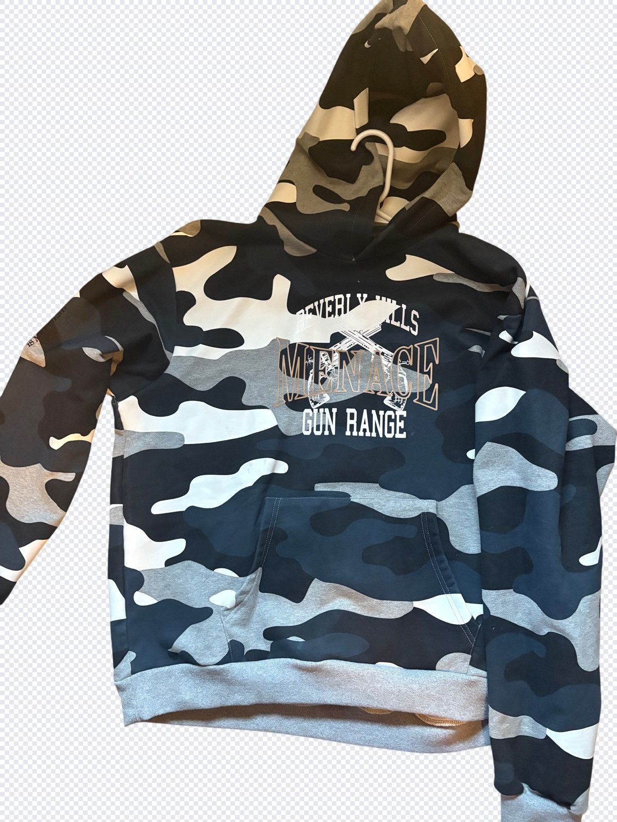 Menace Menace Gun Range glow in the dark camo hoodie Size US L / EU 52-54 / 3 - 1 Thumbnail
