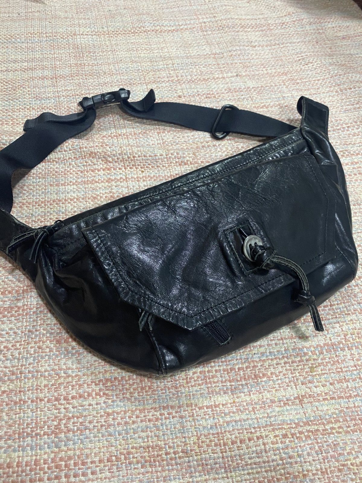 Japanese Brand Vintage Indeed Japan pewter leather pouch bag Size ONE SIZE - 1 Thumbnail