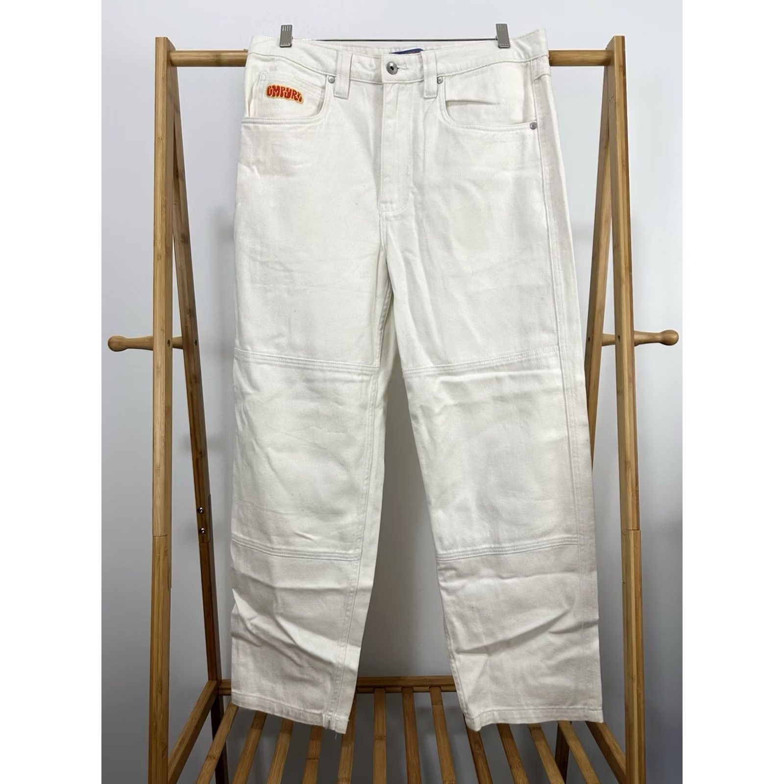 Empyre Empyre Double Knee Skate Grunge Baggy Jeans Size 32 Men Size US 32 / EU 48 - 2 Thumbnail