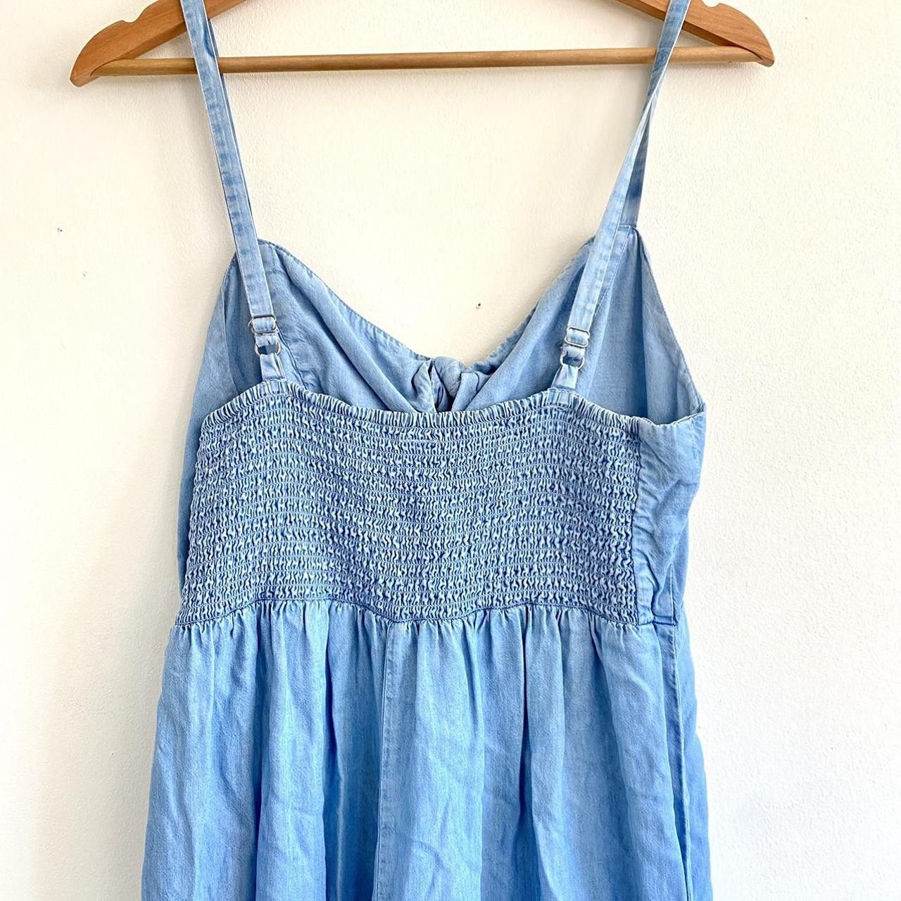 Old Navy OLD NAVY DENIM VINTAGE ROMPER SIZE MEDIUM PETITE Size 28" / US 6 / IT 42 - 6 Thumbnail