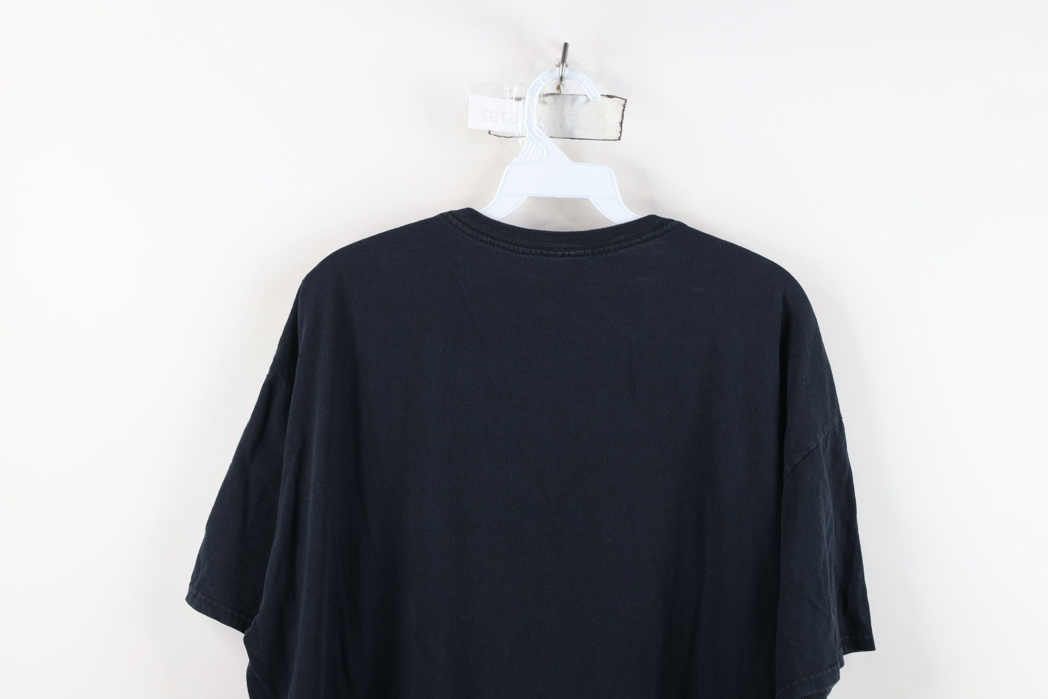 Vintage Vintage 90s Y2K Streetwear Wolf Southwestern T-Shirt Black Size US XL / EU 56 / 4 - 12 Thumbnail