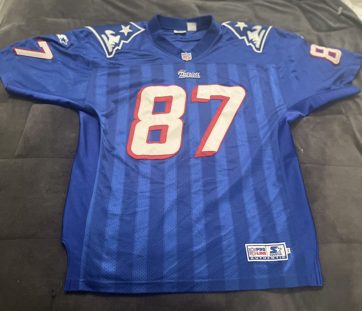 Vtg Authentic Ben coates 48 New England Patriots Jersey Starter Footba –  Rare_Wear_Attire