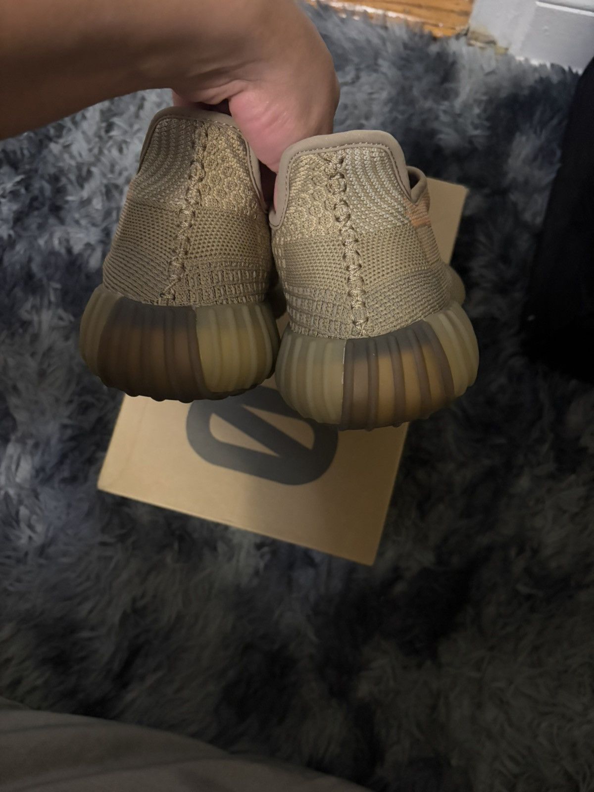 Yeezy Adidas Yeezy Boost 350 V2 "Sand Taupe Size US 10.5 / EU 43-44 - 4 Thumbnail