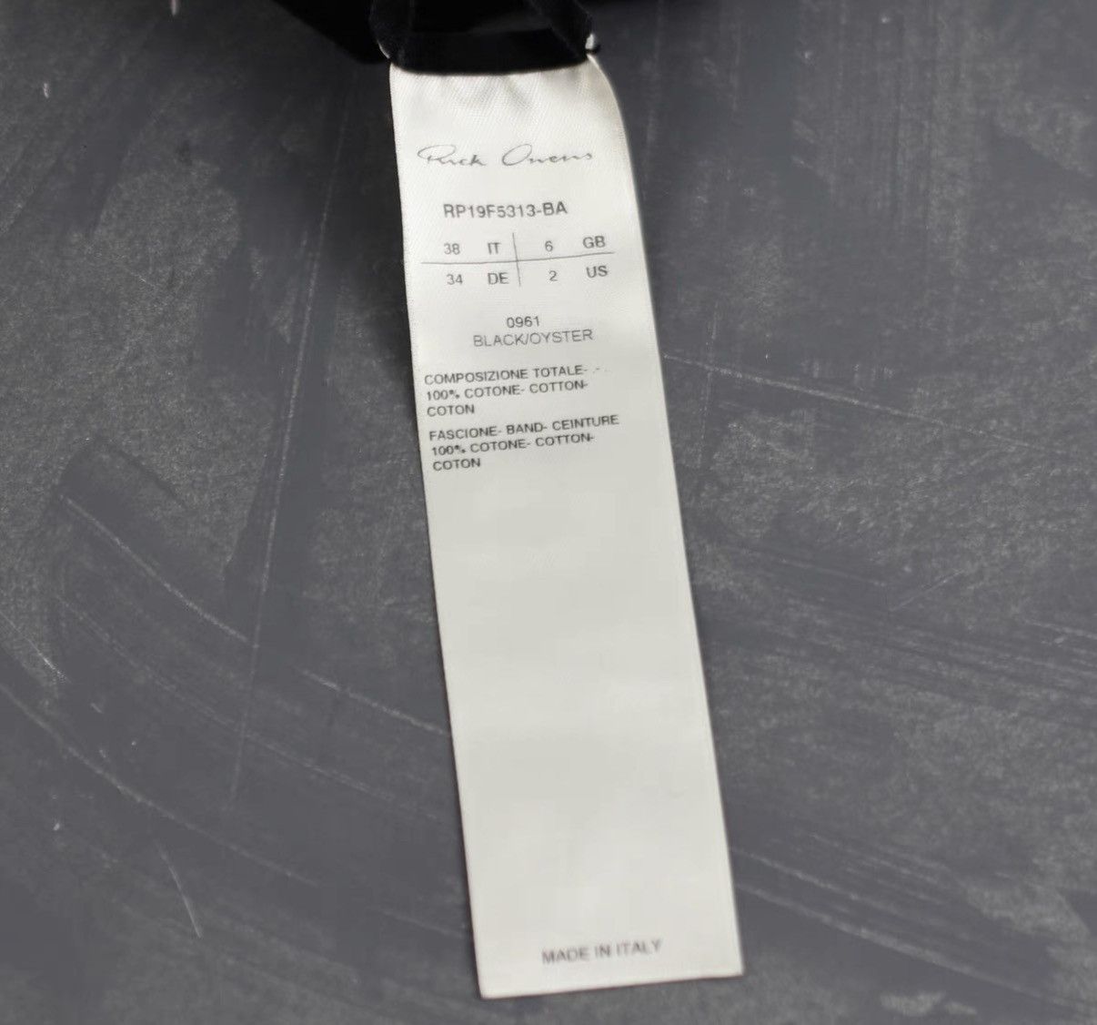 Rick Owens Rick Owens Mainline White-Trim Long Pants Size 26" / US 2 / IT 38 - 5 Thumbnail