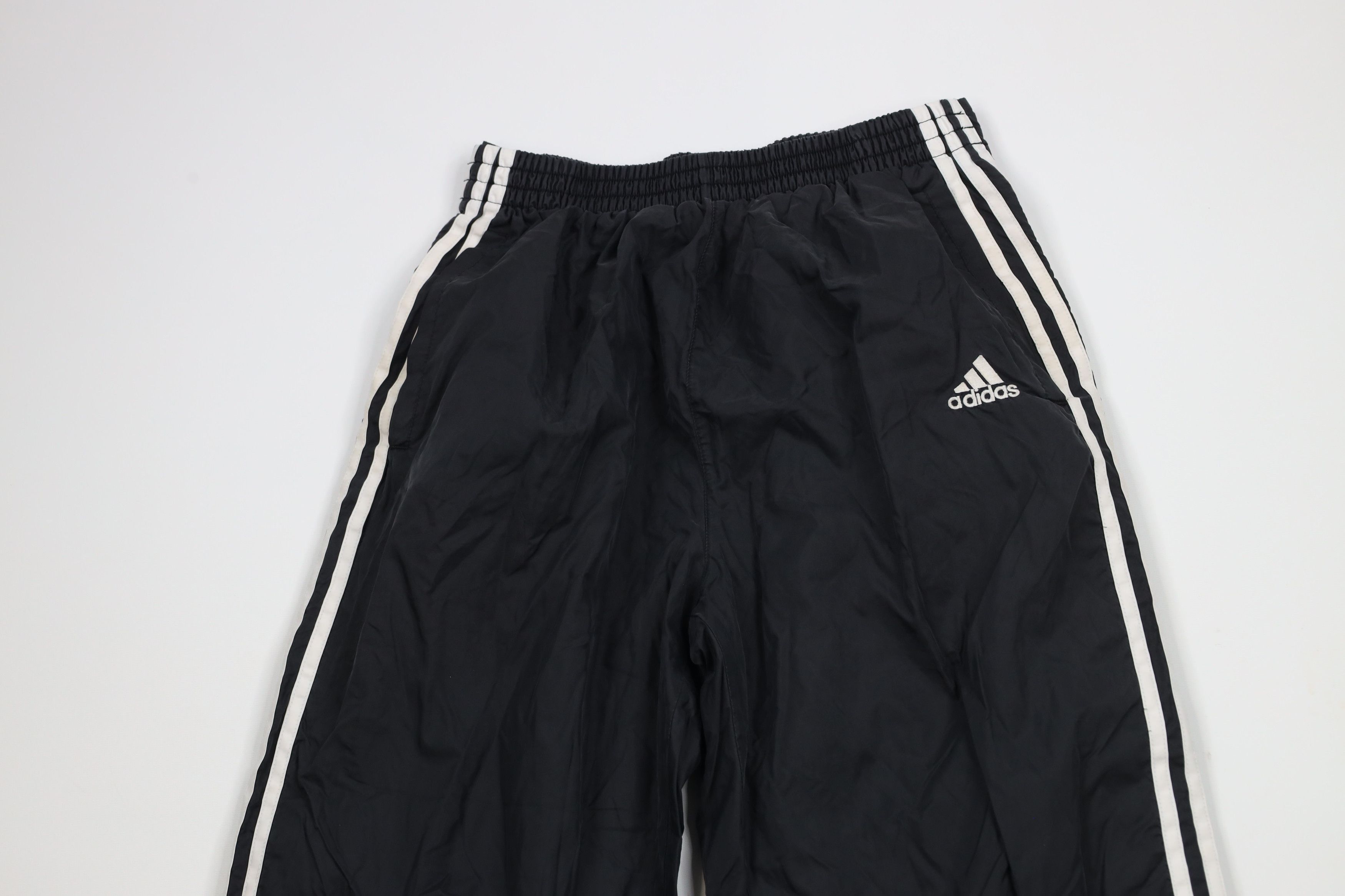 Adidas × Vintage Vintage Y2K 2001 Adidas Lined Tearaway Windbreaker Pants Size US 34 / EU 50 - 2 Thumbnail
