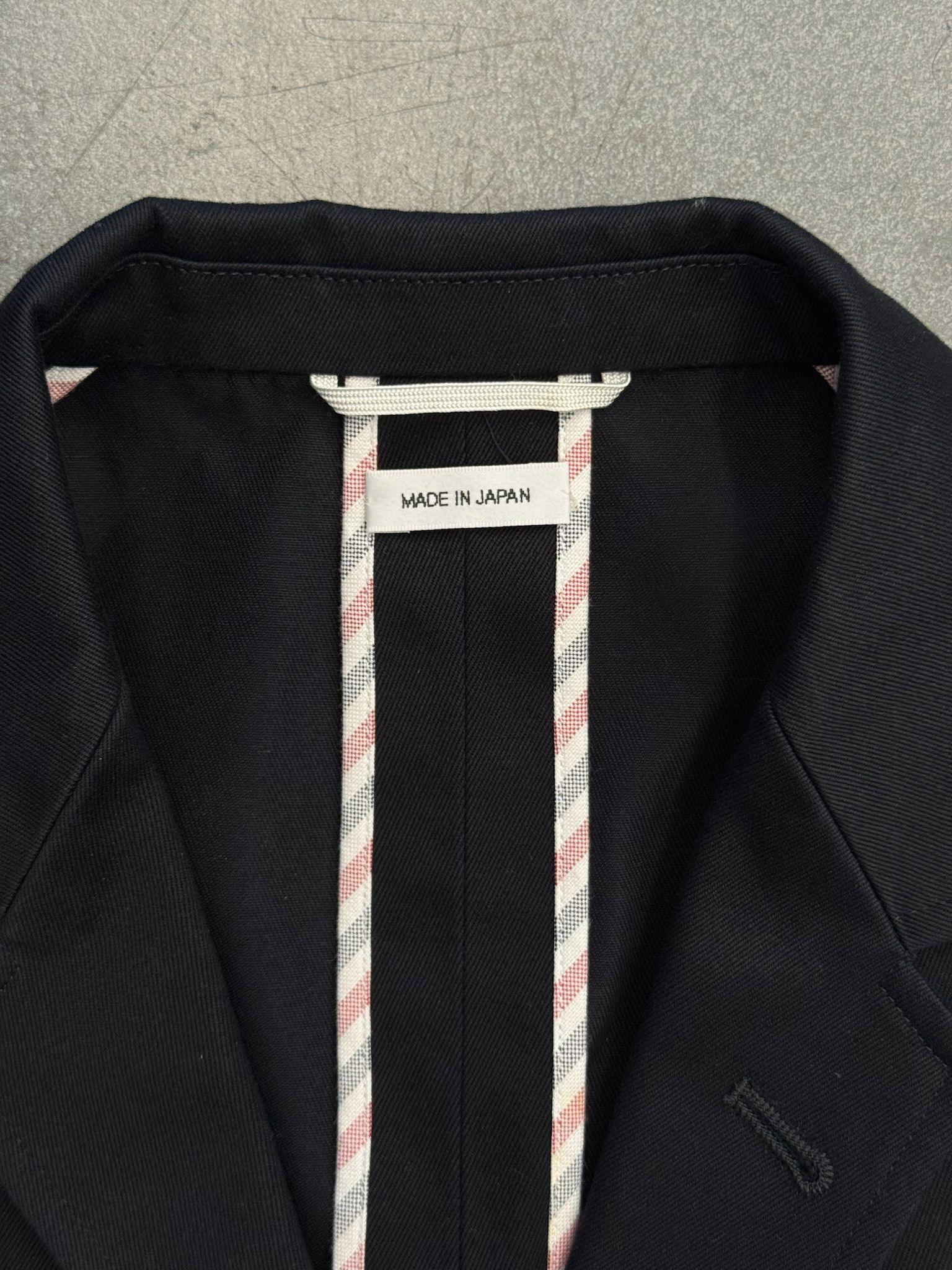 Thom Browne Thom Browne Unconstructed Classic 4 Bar Cotton Twill Blazer Size 36R - 4 Thumbnail