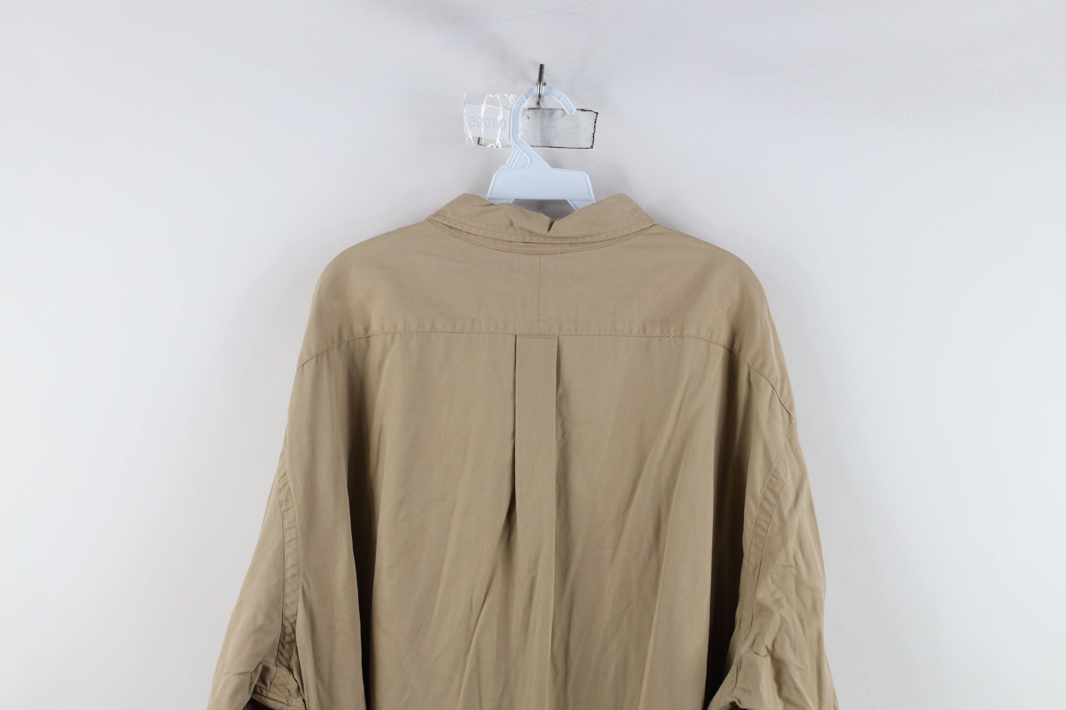 Ralph Lauren × Vintage Vintage 90s Ralph Lauren Fit Collared Button Down Shirt Size US XXL / EU 58 / 5 - 11 Thumbnail