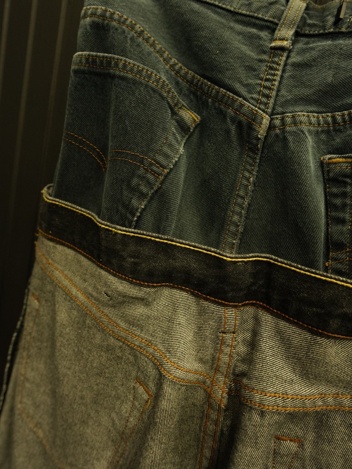 RRR-123 RRR123 HE ROSE 3 Double Layer Denim Size US 34 / EU 50 - 11 Thumbnail