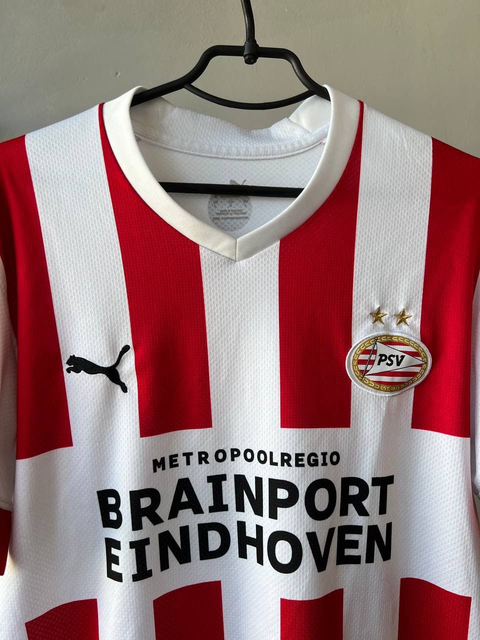 Puma 2022/23 PSV EINDHOVEN HOME SOCCER JERSEY FOOTBALL SHIRT SZ L Size US L / EU 52-54 / 3 - 4 Thumbnail