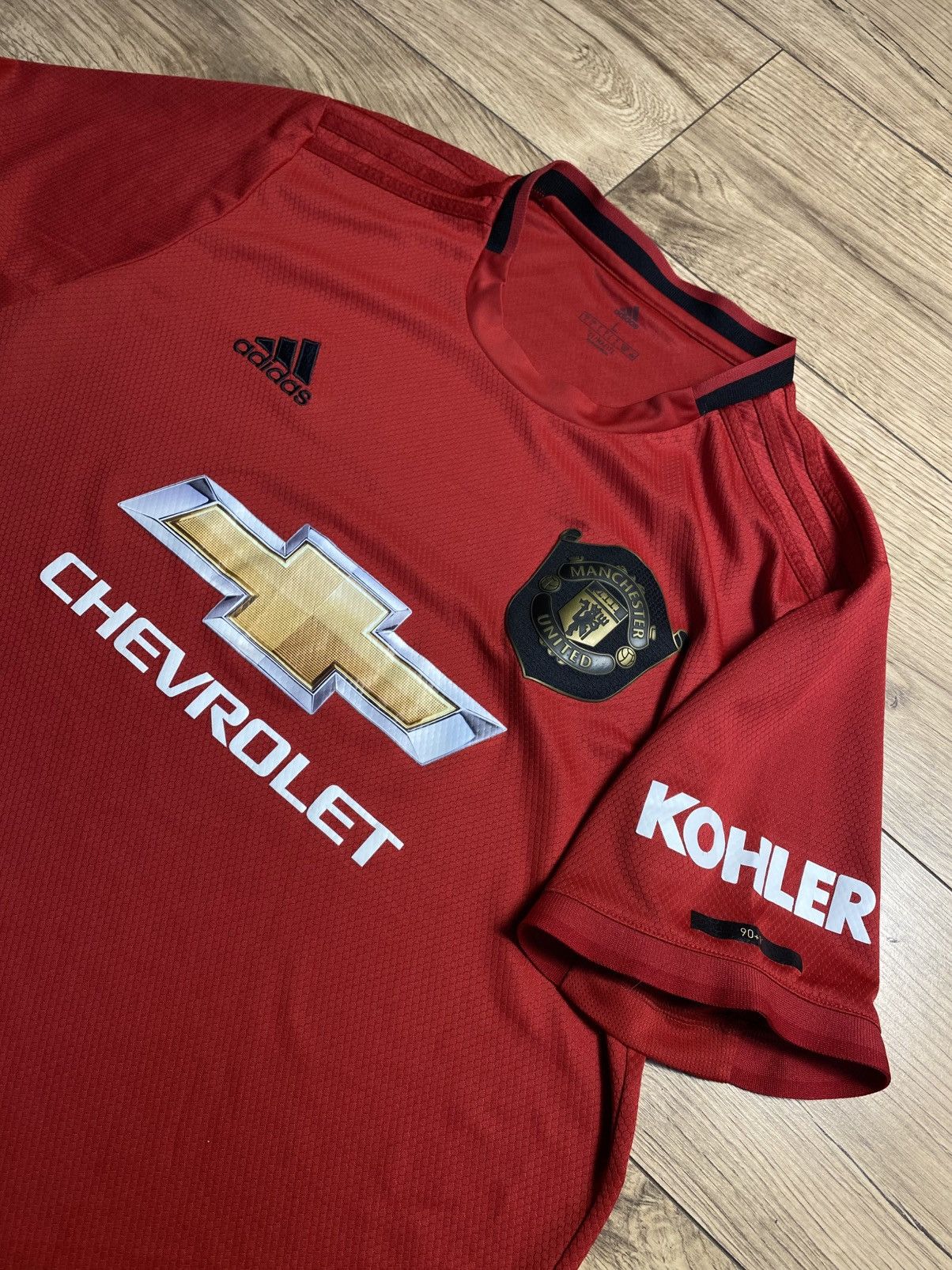 Adidas Manchester United Home Jersey 2019-20 Size L Adidas ED7386 Size US L / EU 52-54 / 3 - 4 Thumbnail