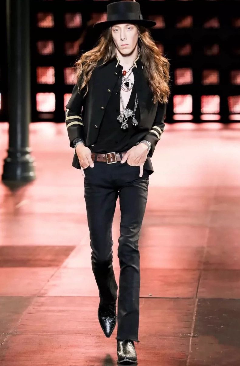Saint Laurent Paris Saint Laurent Paris 15ss show court jacket Nextarrow-2505 Size US XS / EU 42 / 0 - 3 Thumbnail