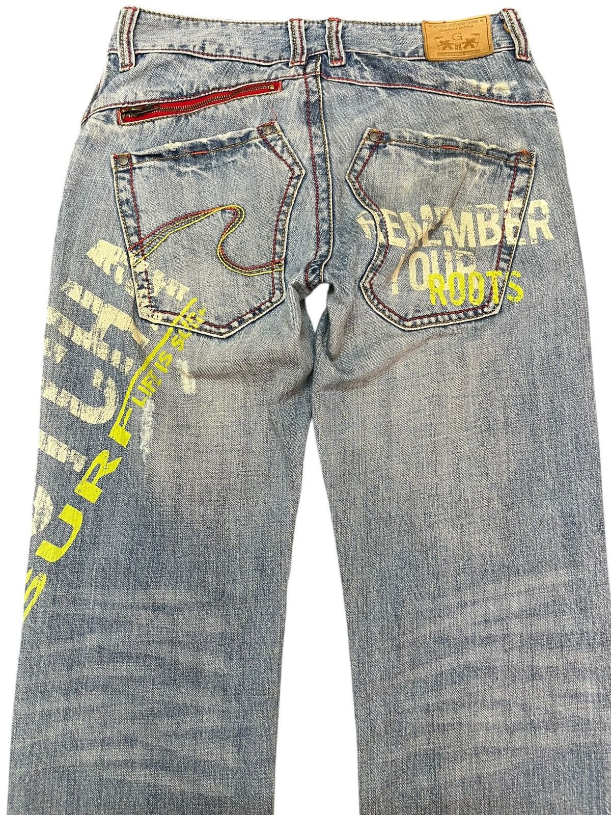 Japanese Brand × Le Grande Bleu (L.G.B.) Vintage Gotcha Surfwear Distressed Denim Size US 32 / EU 48 - 8 Thumbnail