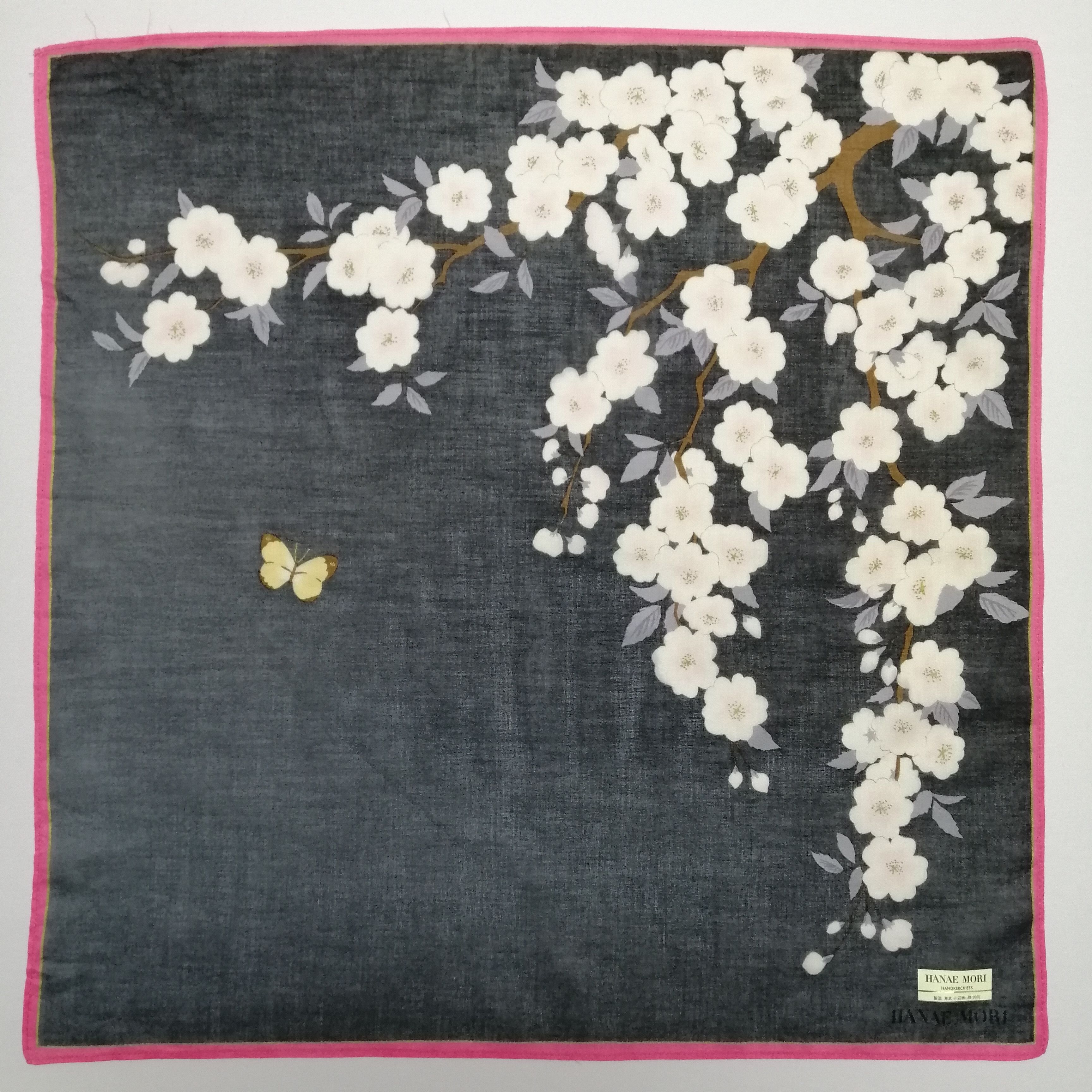Hanae Mori Hanae Mori Handkerchief/Neckerchief/Bandana-KD2360 Size ONE SIZE - 2 Thumbnail