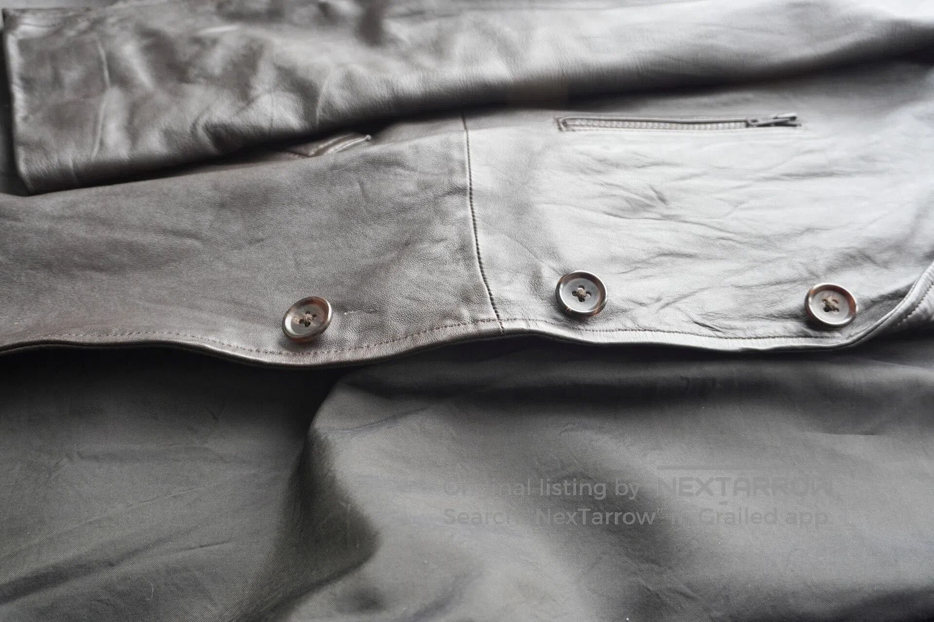 Yohji Yamamoto Yohji Yamamoto 2006AW Leather Jacket. Size US M / EU 48-50 / 2 - 7 Thumbnail