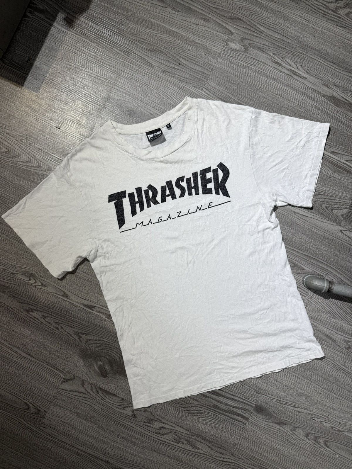 Thrasher × Vintage 90’s THRASHER MAGAZINE RARE CENTRAL LOGO Y2K RETRO TSHIRT Size US M / EU 48-50 / 2 - 1 Thumbnail