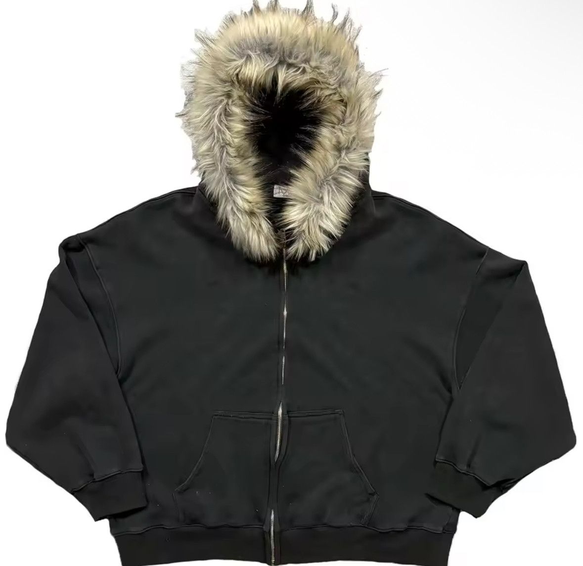 Other Fashion Punk Y2K Goth Grunge Flurry Hat Fur Hoodies Size US S / EU 44-46 / 1 - 1 Thumbnail