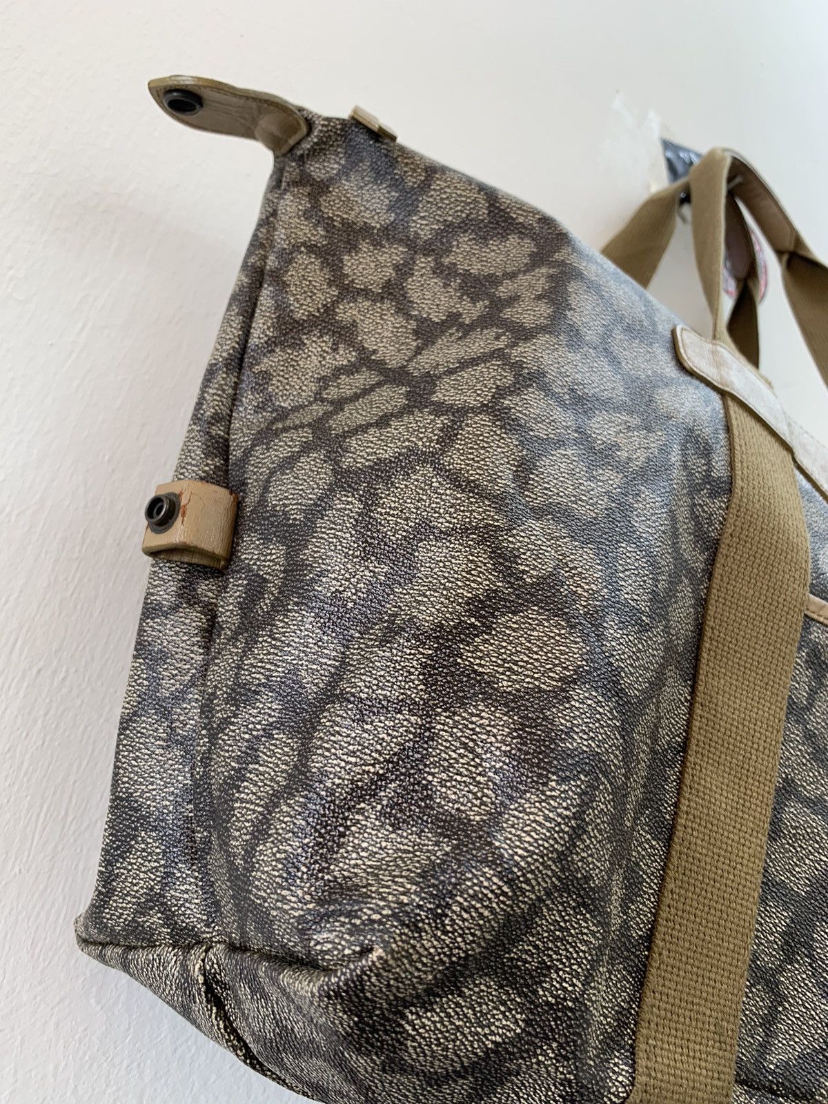 Vintage × Yves Saint Laurent Yves Saint Laurent Authentic Vtg Giraffe Large Travel Bag Size ONE SIZE - 12 Thumbnail