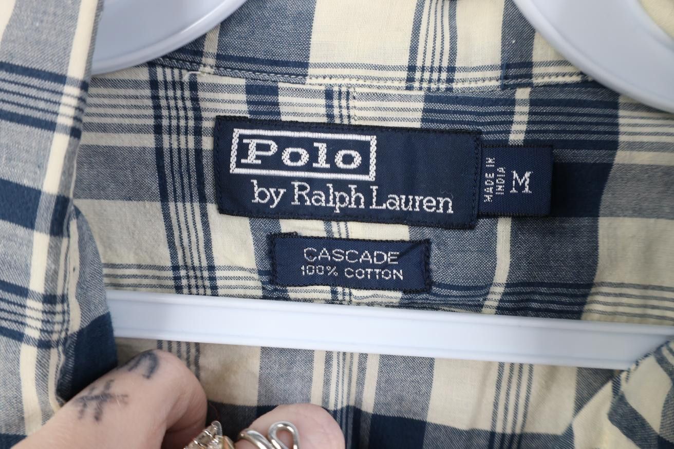 Polo Ralph Lauren Vintage 90s Ralph Lauren Cotton Double Pocket Button Shirt Size US M / EU 48-50 / 2 - 9 Thumbnail