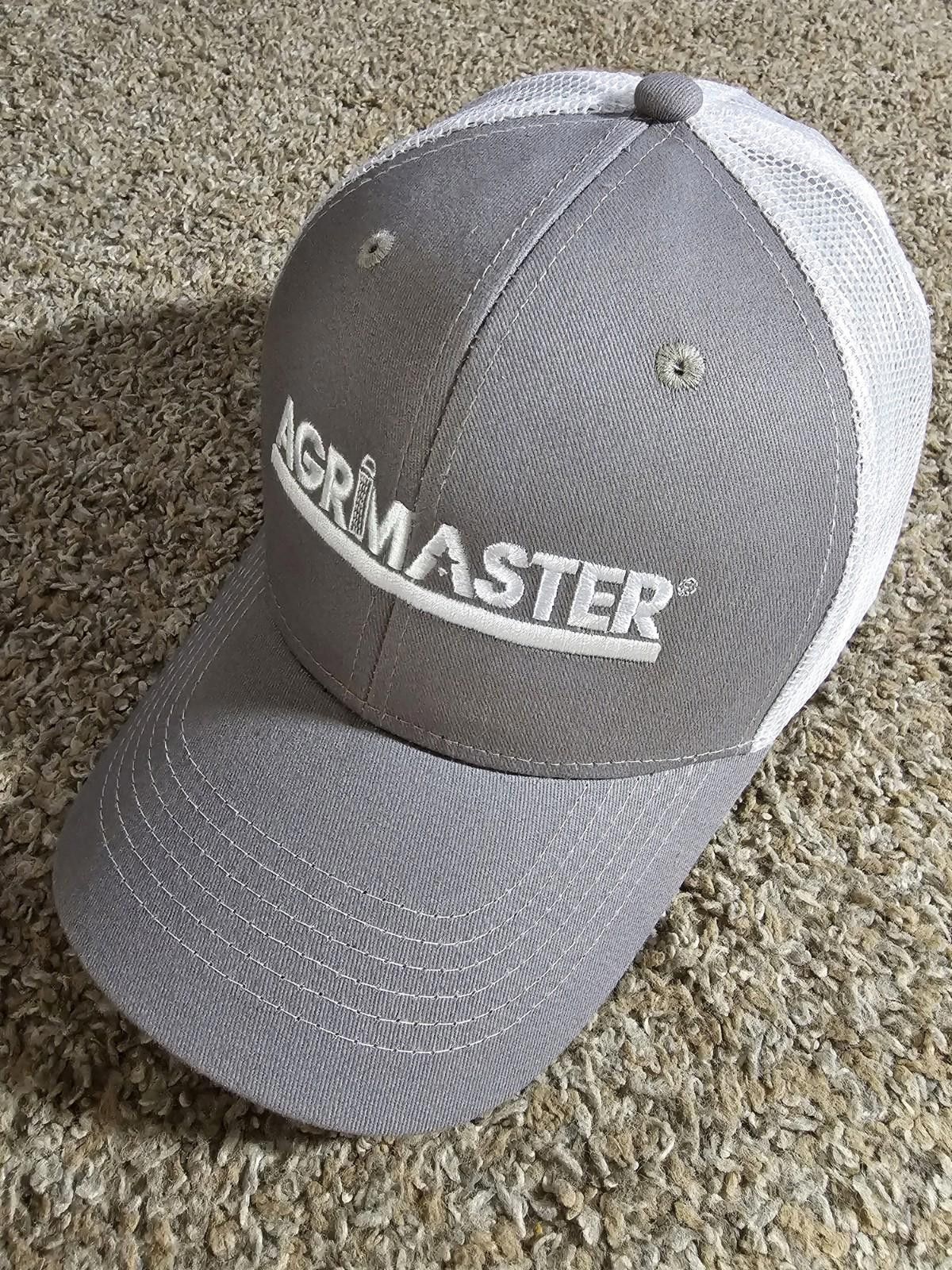 Designer Agrimaster Snapback Gray Mesh Trucker Hat Size ONE SIZE - 1 Thumbnail