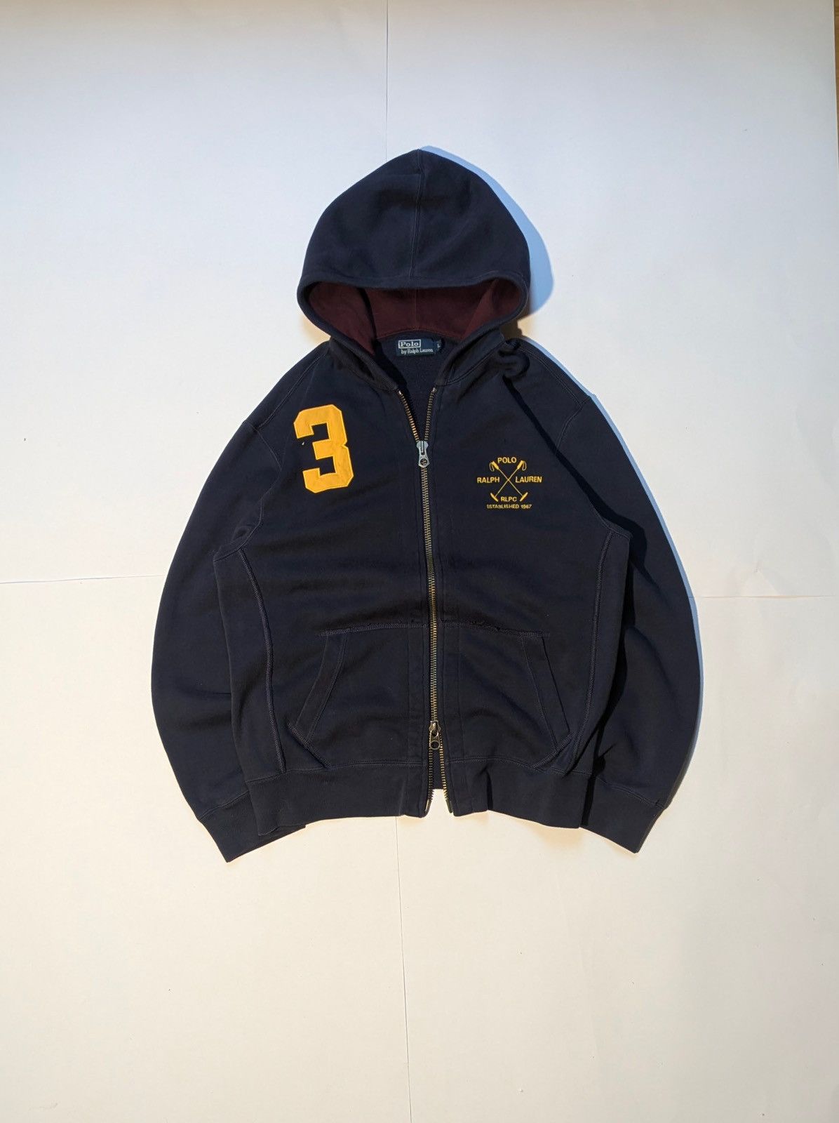 Polo Ralph Lauren Polo by Ralph Lauren “RLPC Established 1967” Zip Hoodie Size US L / EU 52-54 / 3 - 1 Thumbnail