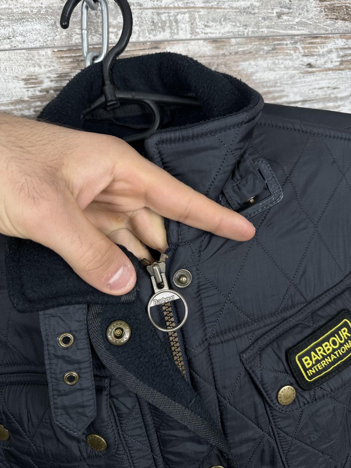 Barbour Women’s Barbour International Polarquilt classic jacket Size L / US 10 / IT 46 - 7 Thumbnail
