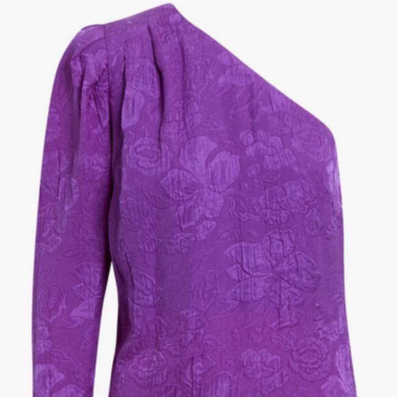 Stella McCartney Stella McCartney One sleeve silk cloqué top size 6 Size M / US 6-8 / IT 42-44 - 2 Thumbnail