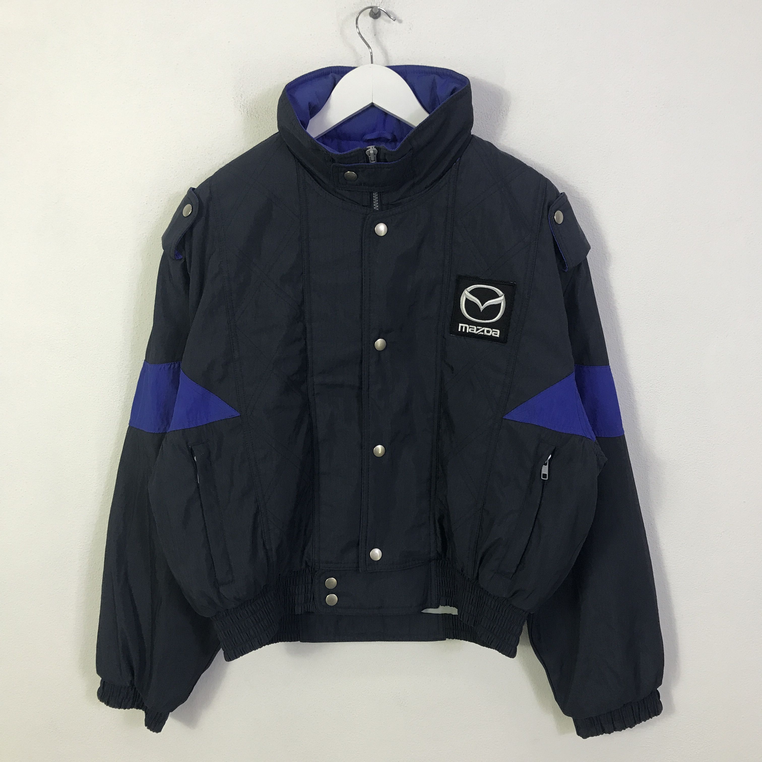 Japanese Brand Vintage Mazda racing Design ski Bomber jacket K94B8 Size US M / EU 48-50 / 2 - 1 Thumbnail