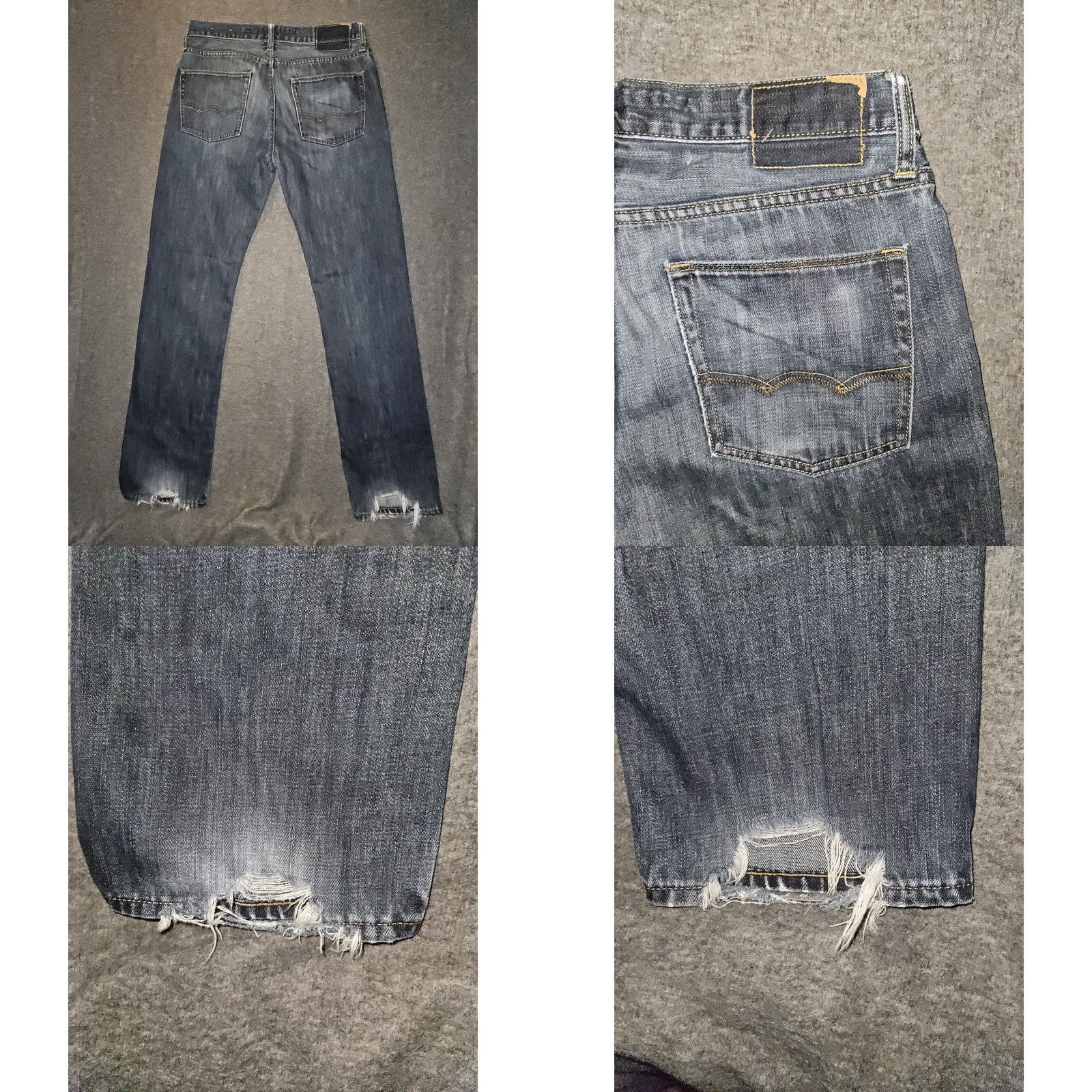 American Eagle Outfitters VINTAGE American Eagle Outfitters Original Straight Jeans Men 30x32 Blue Denim Distressed Preppy Regular Size US 30 / EU 46 - 8 Thumbnail