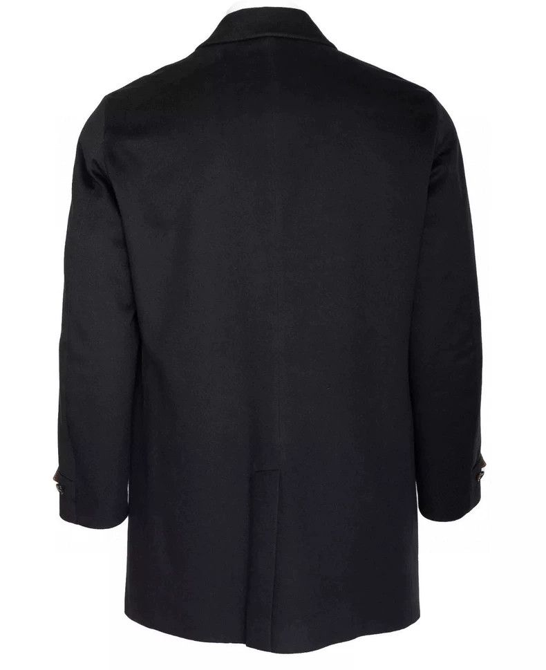 Loro Piana LORO PIANA Men's black cashmere coat Size US XL / EU 56 / 4 - 3 Thumbnail